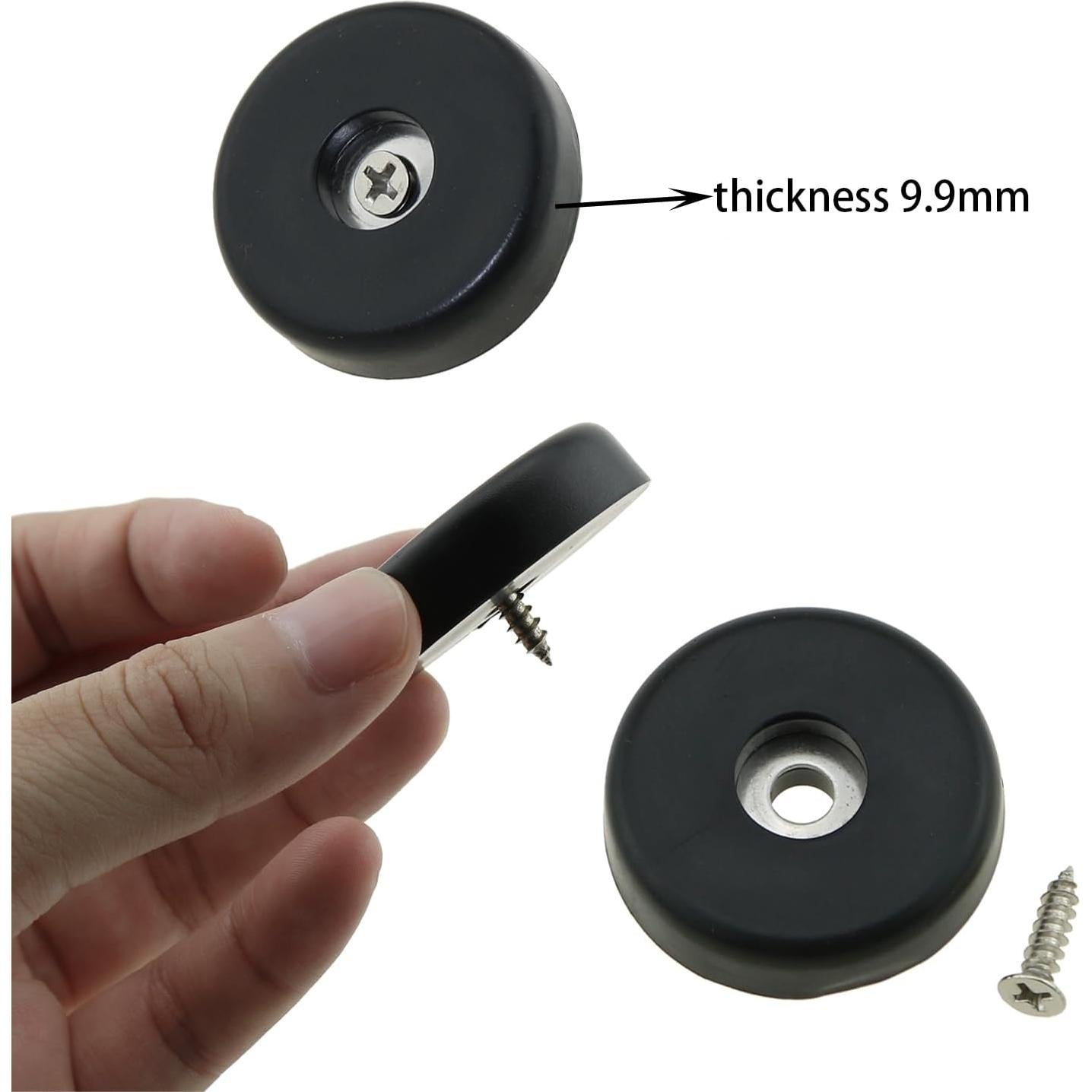 12 Pies de Altavoz de Goma Antivibración DGZZI 40x10mm