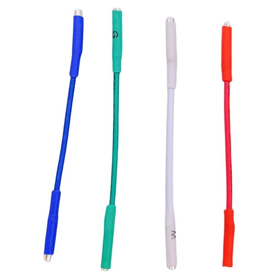 Cables de Cartucho a Cabezal de Giradiscos Plata OFC 50mm