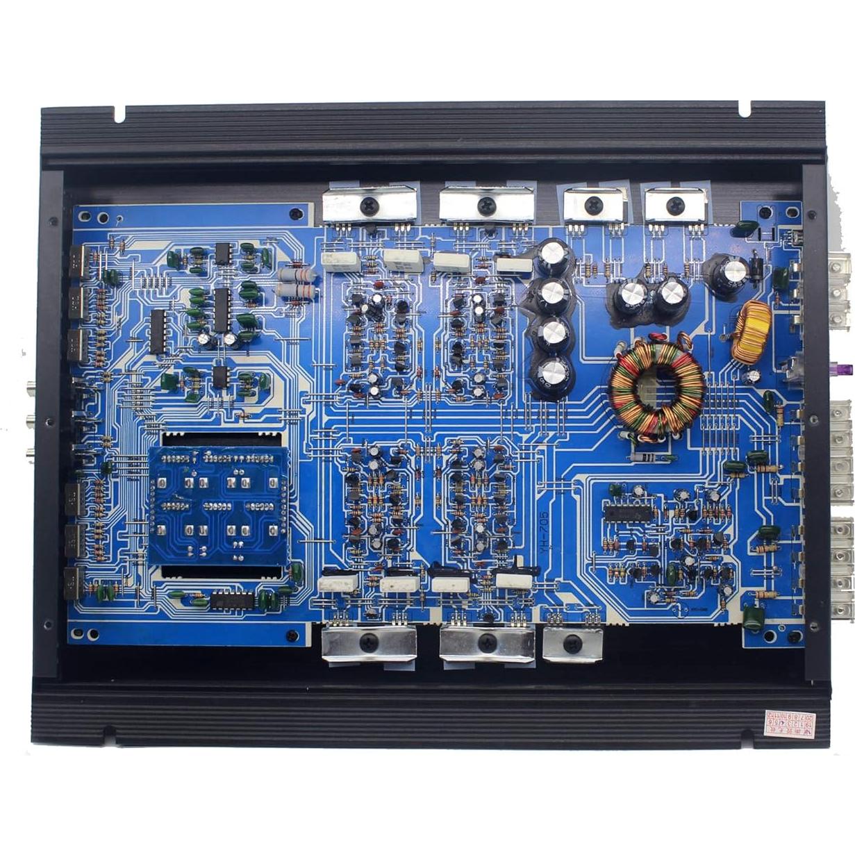 Amplificador Estéreo de 4 Canales YaeCCC V12 705 120W RMS