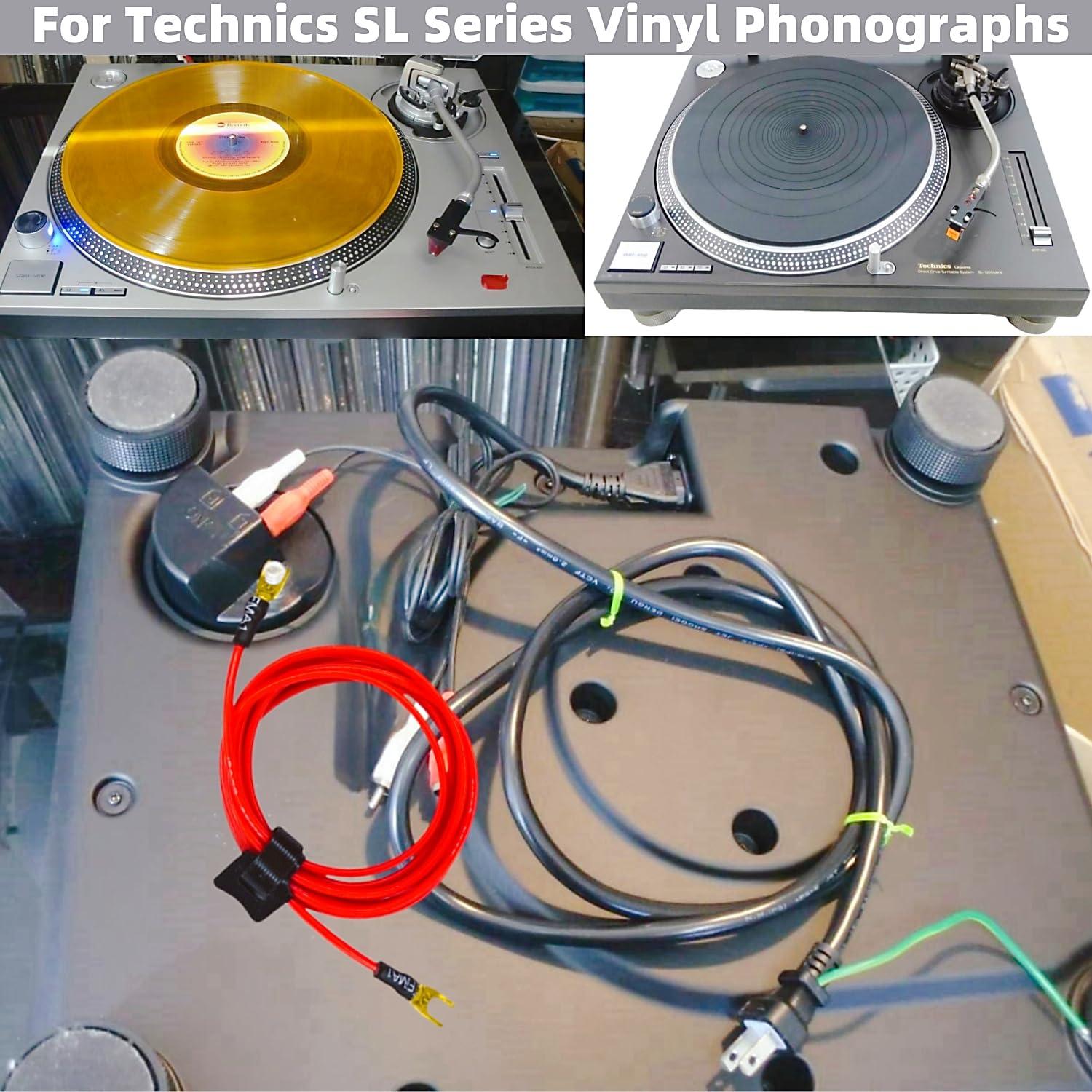 Cable de Tierra para Tocadiscos Funayama 1.83m OFC - Sin Zumbido
