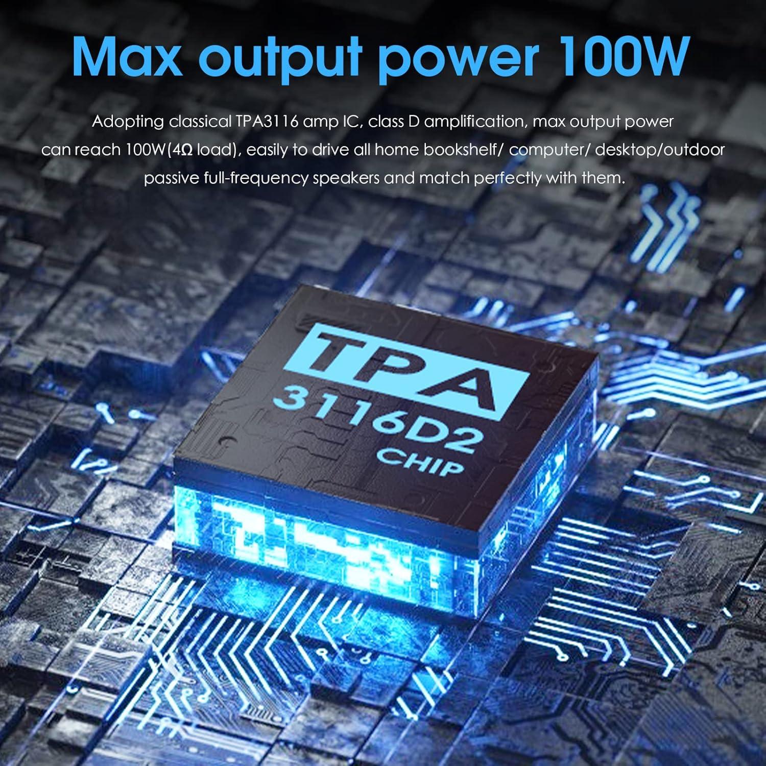 Amplificador de Potencia Mono Nobsound 100W TPA3116D2 25V