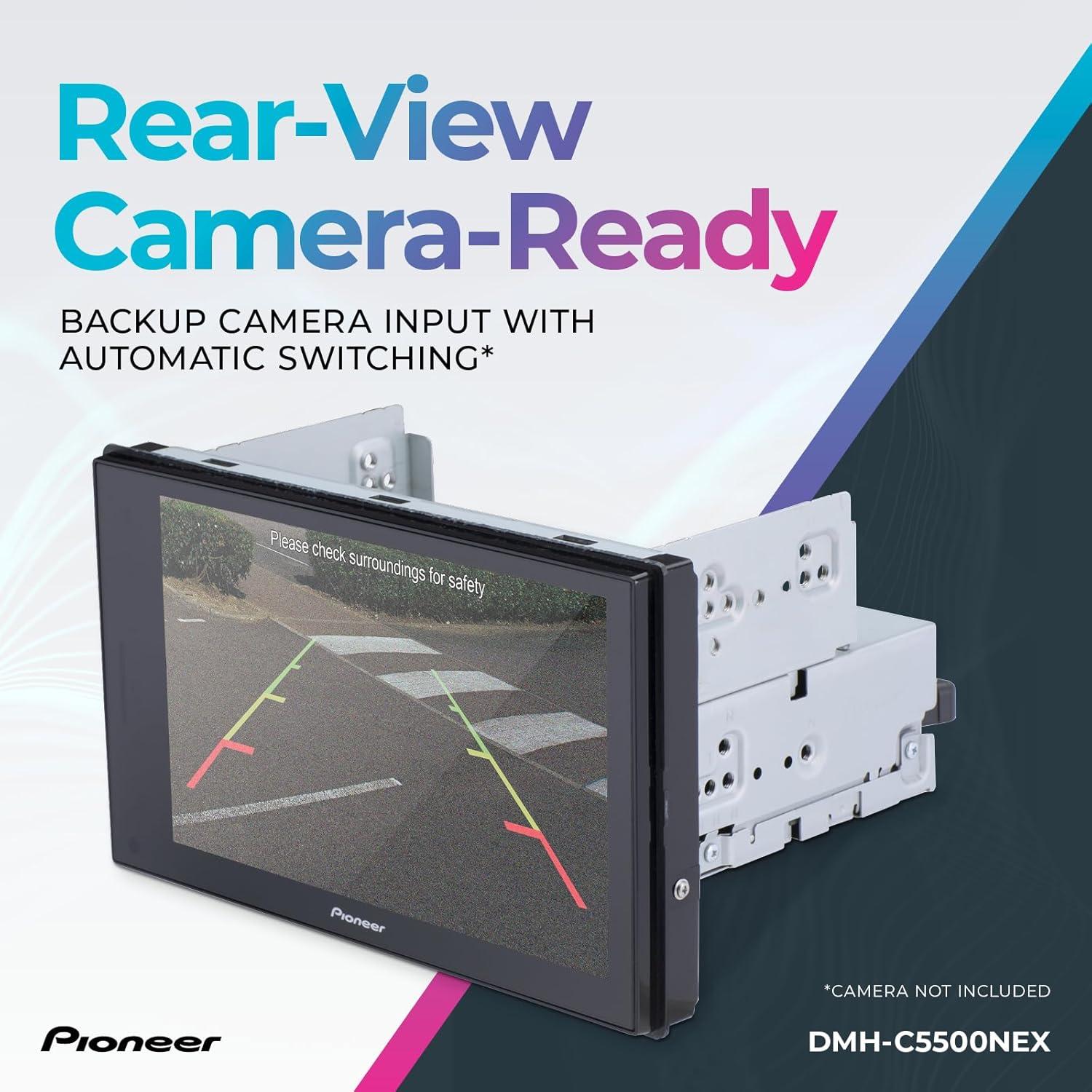 Receptor Multimedia Pioneer DMH-C5500NEX 8" CarPlay Bluetooth