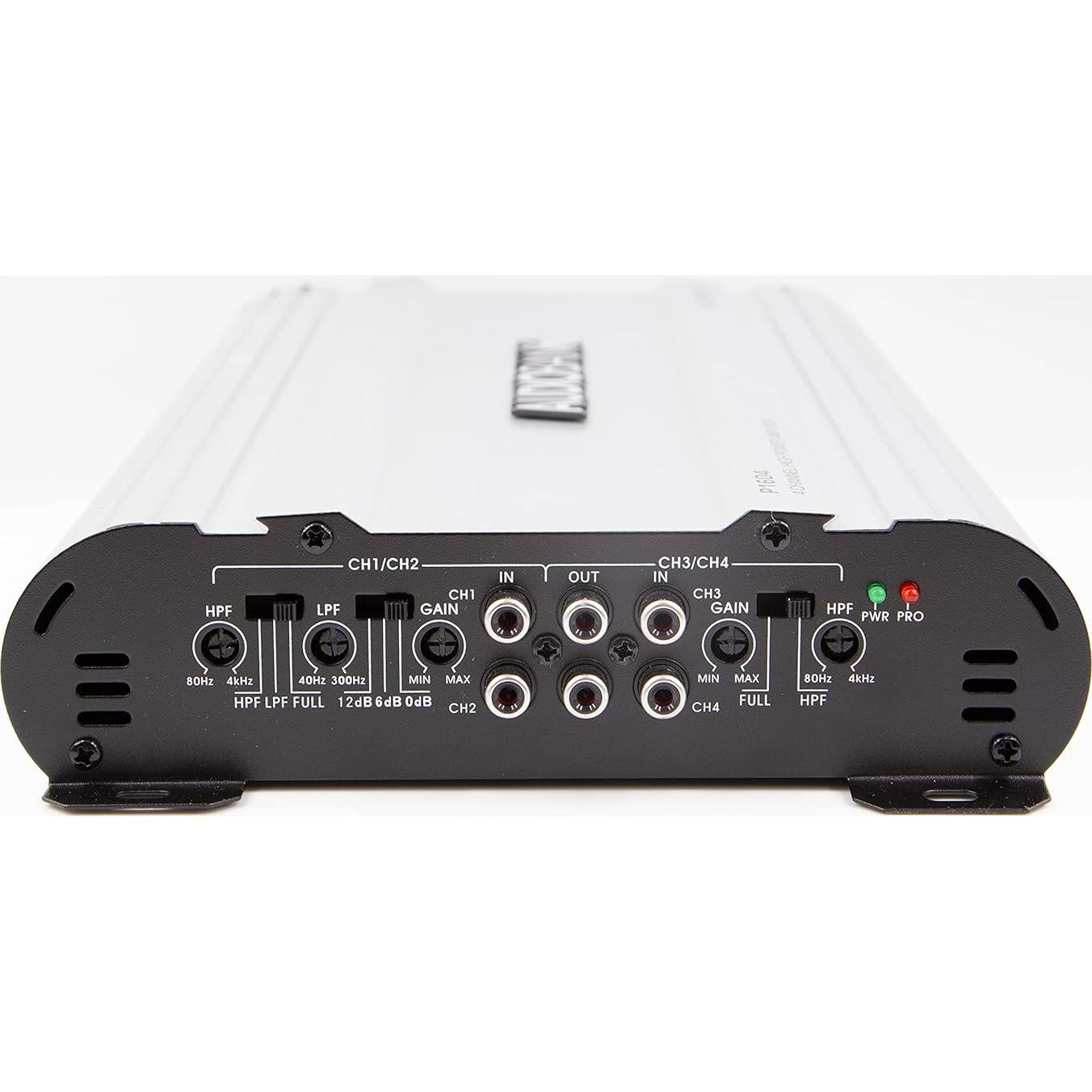 Amplificador Estéreo de Coche Audiobank P1604 1600W 4 Canales