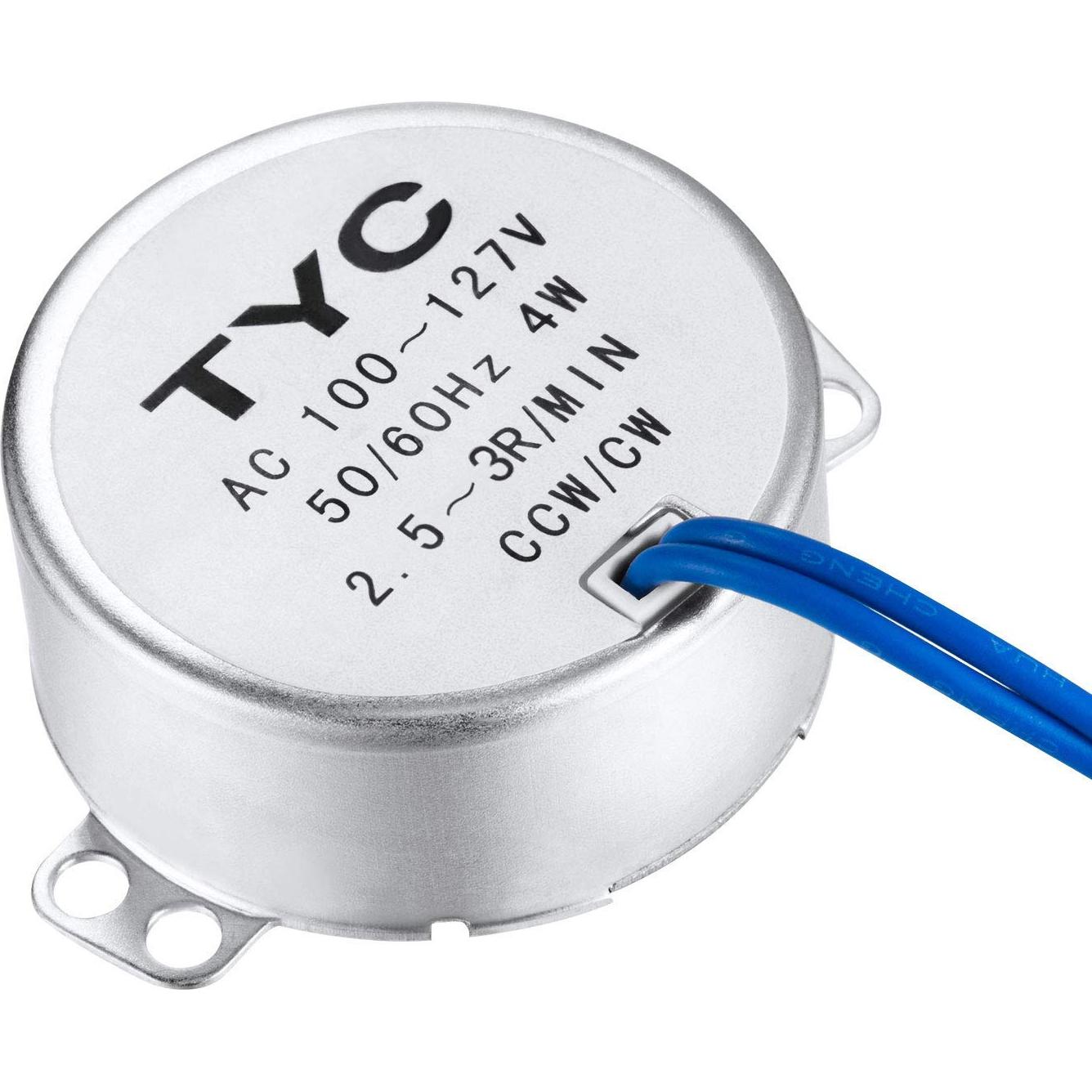 Motor Sincrónico 6PCS 4W 2.5-3RPM AC 100-127V NAIVE BLUE