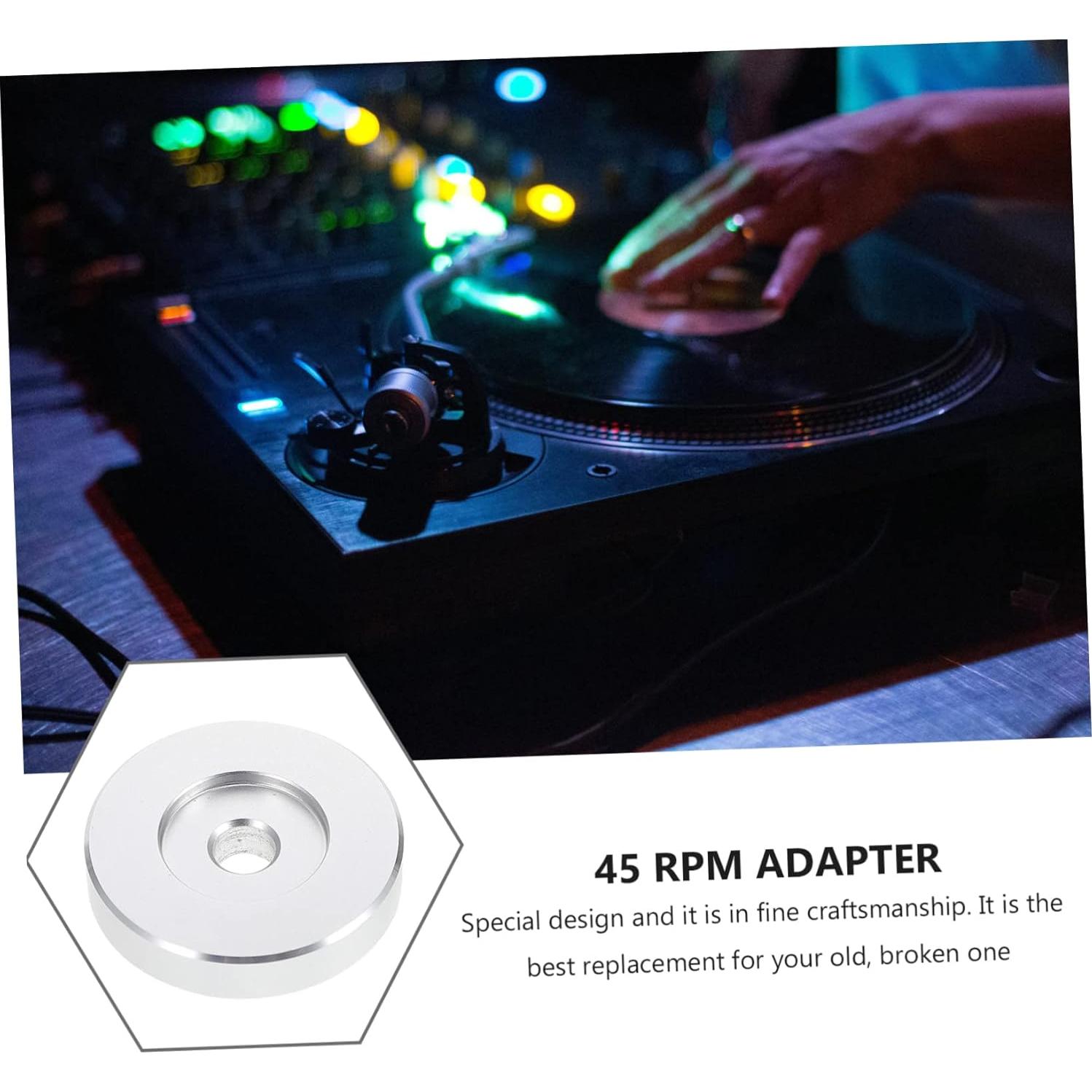 Adaptador de Disco de Vinilo Mikikit 7" para Tornamesa