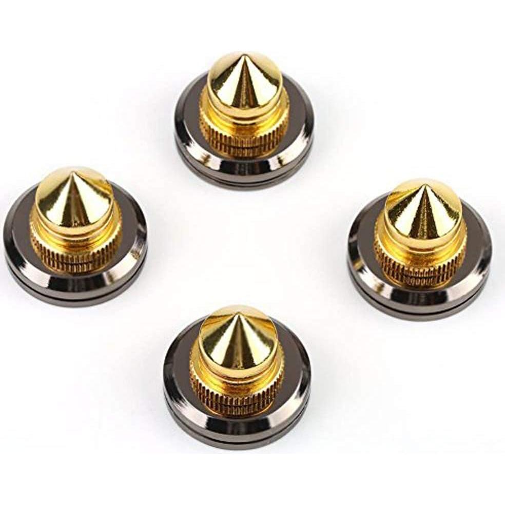 Soporte de Altavoz Trolleyshop 4 Picos Dorados Ajustables