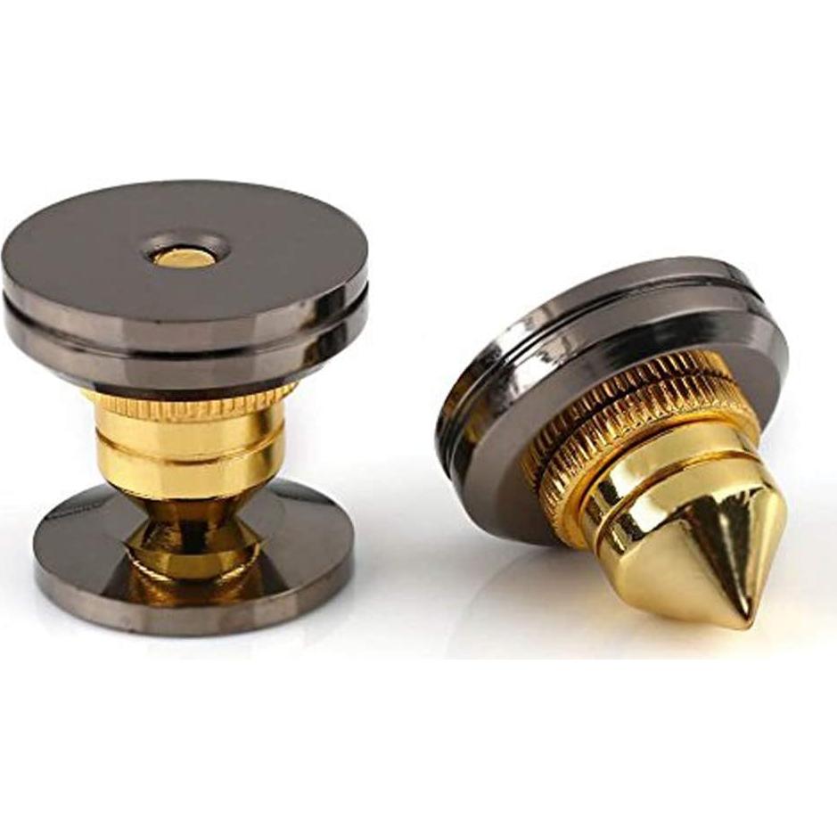 Soporte de Altavoz Trolleyshop 4 Picos Dorados Ajustables