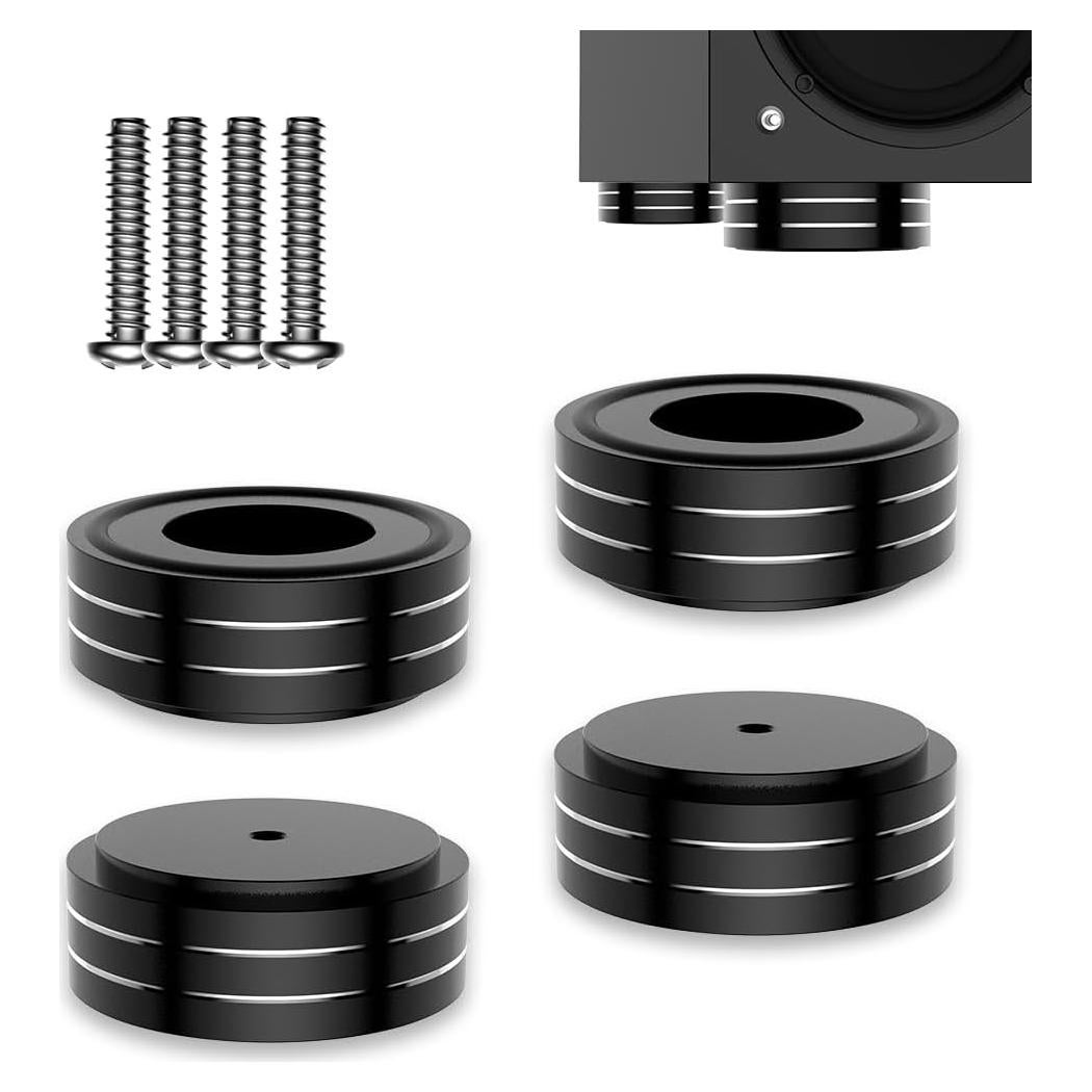 Patas de Aislamiento HiFi Viborg 58mm Aluminio 4 Piezas