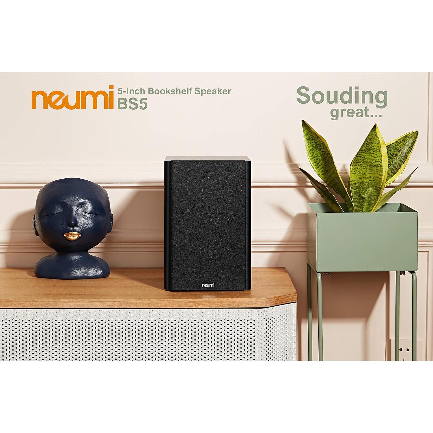 Altavoces Pasivos NEUMITECH BS5 5" Madera Oscura 1 Par