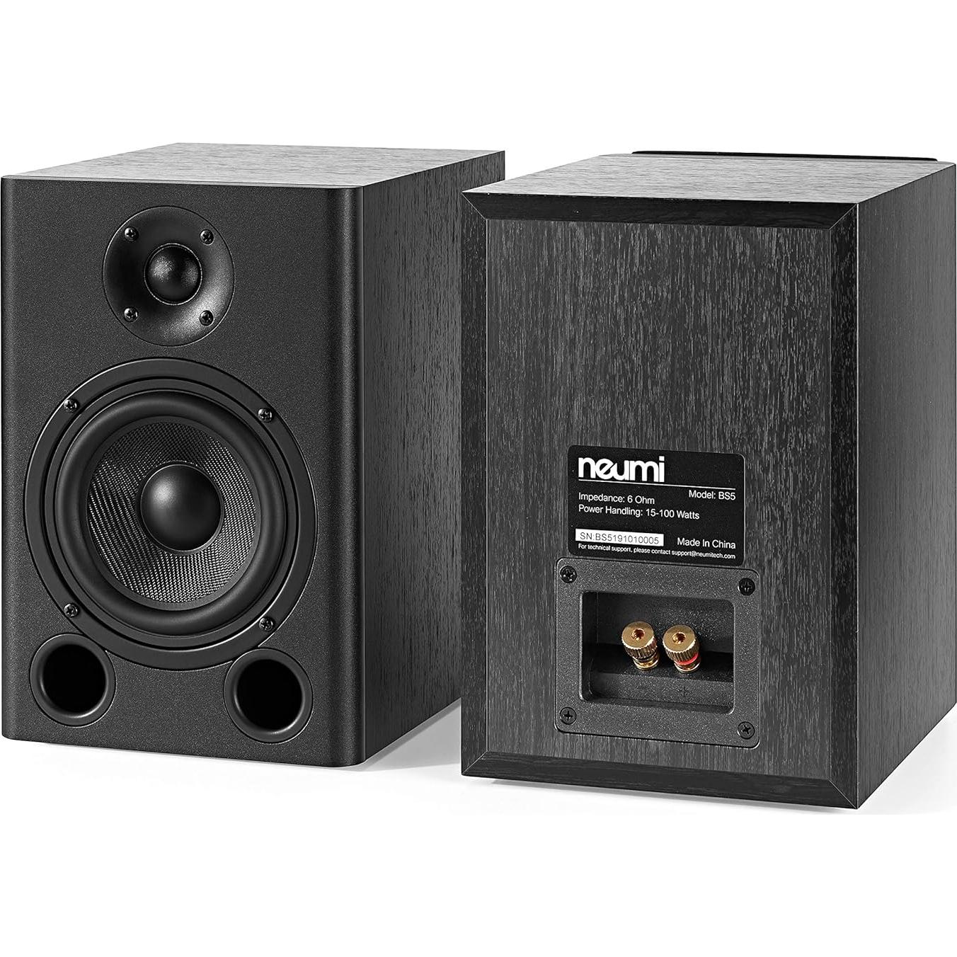 Altavoces Pasivos NEUMITECH BS5 5" Madera Oscura 1 Par