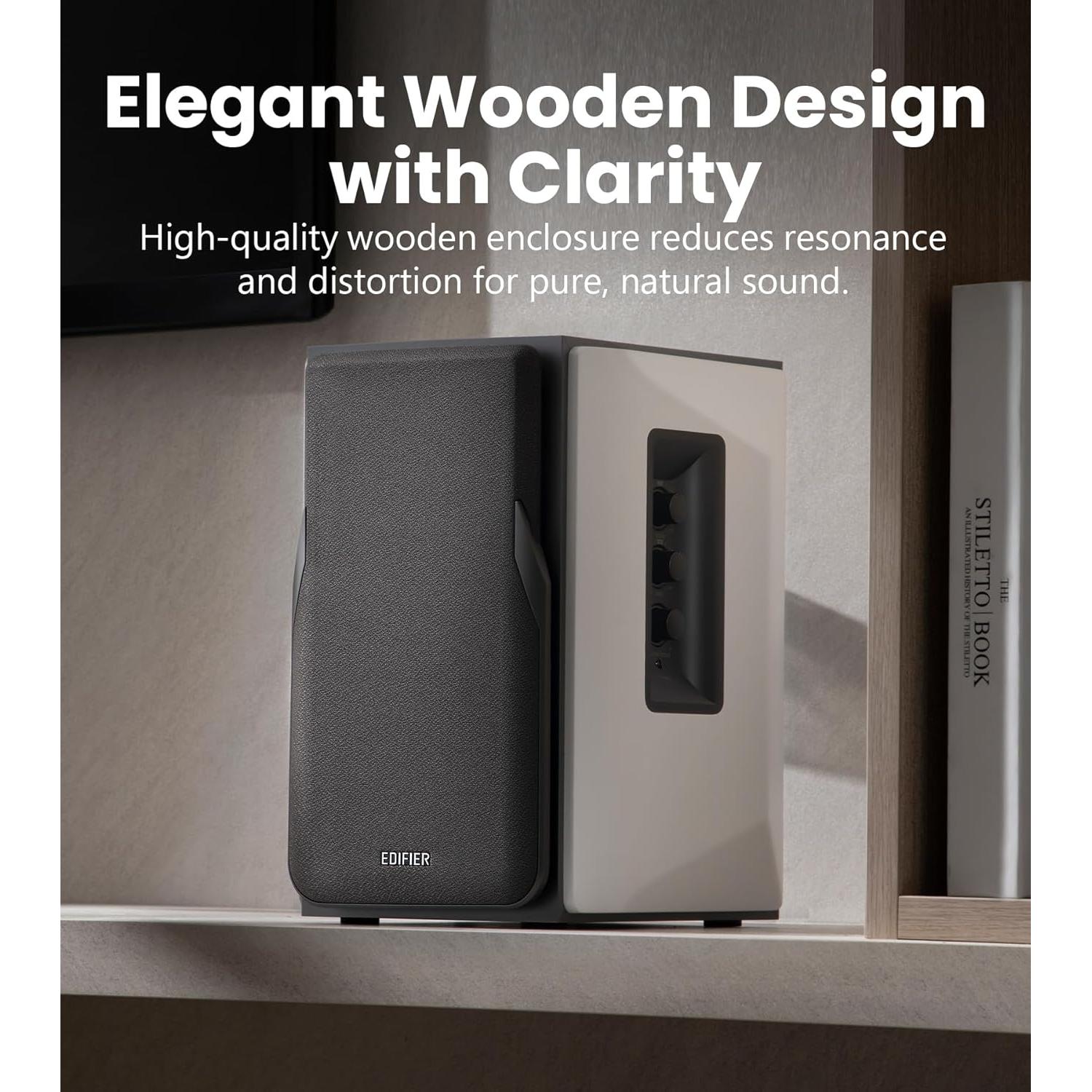 Altavoces Edifier R1380T 2.0 Estéreo 42W RMS Control Remoto