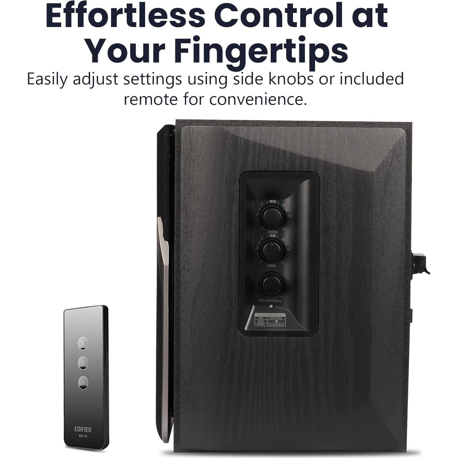 Altavoces Edifier R1380T 2.0 Estéreo 42W RMS Control Remoto