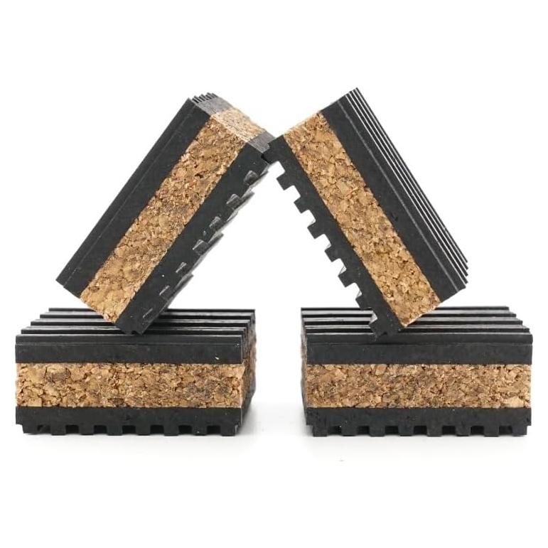 Almohadillas de Aislamiento de Sonido Tuneful Cables 4 Piezas