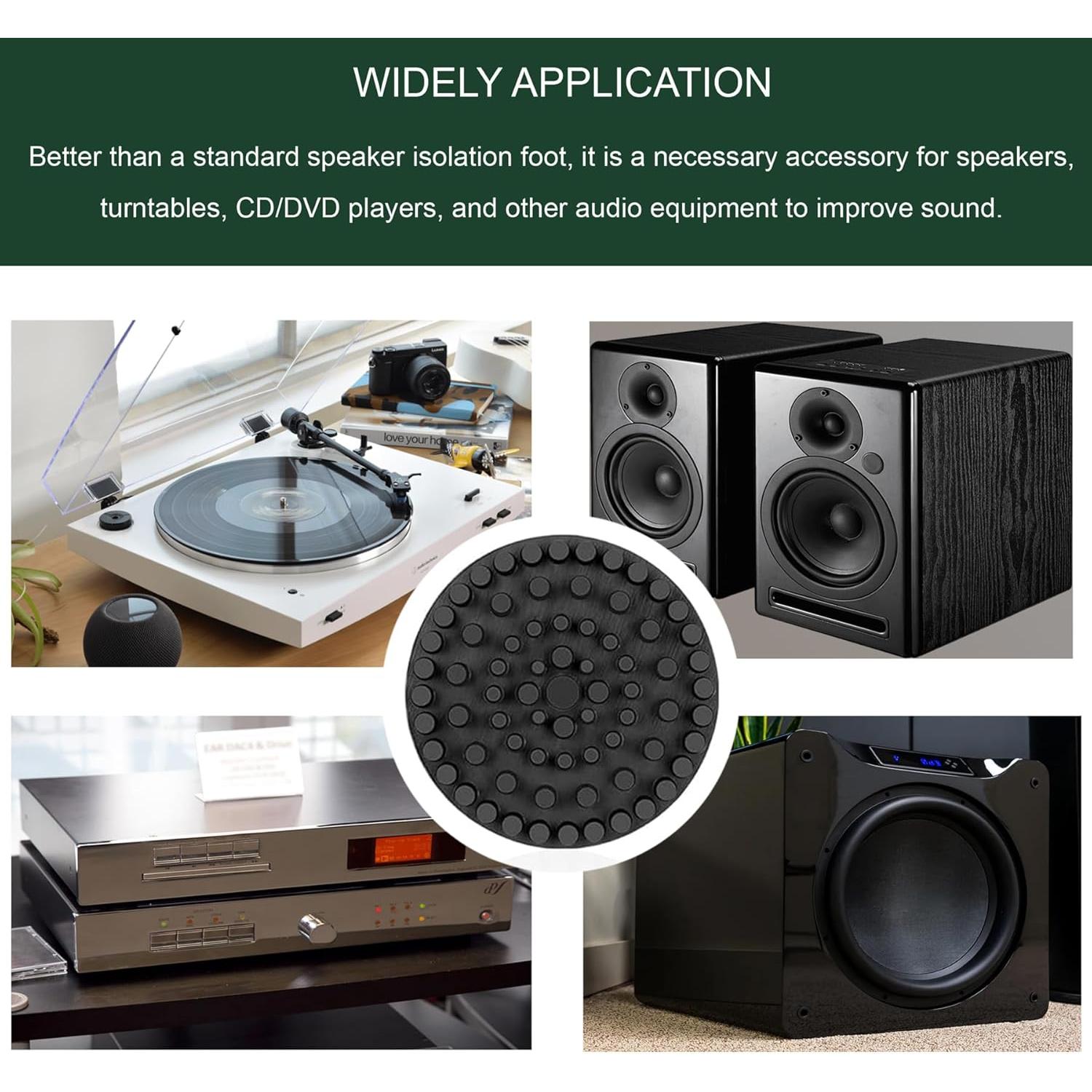 Patas de Aislamiento para Altavoces Dufray 4PCS - 5.3cm