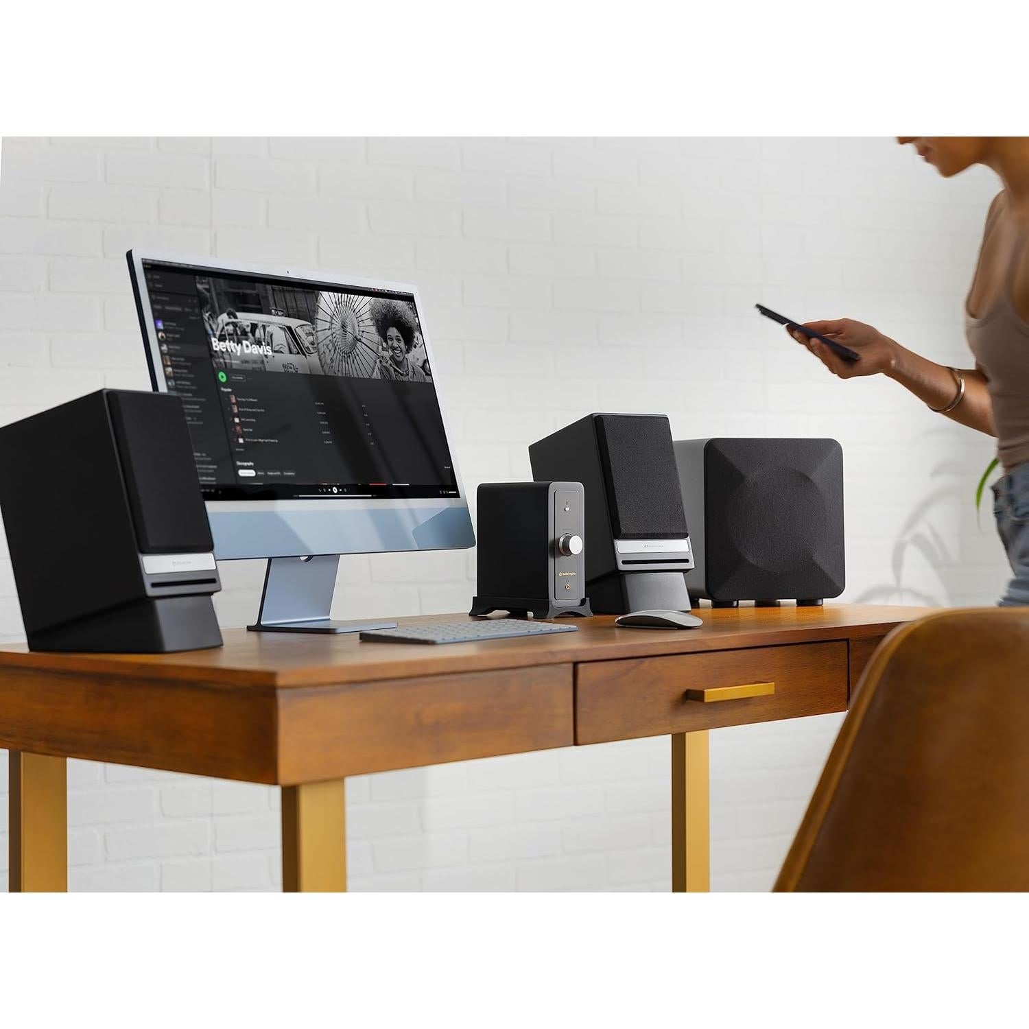 Amplificador Estéreo Audioengine N22 100W Bluetooth 30m