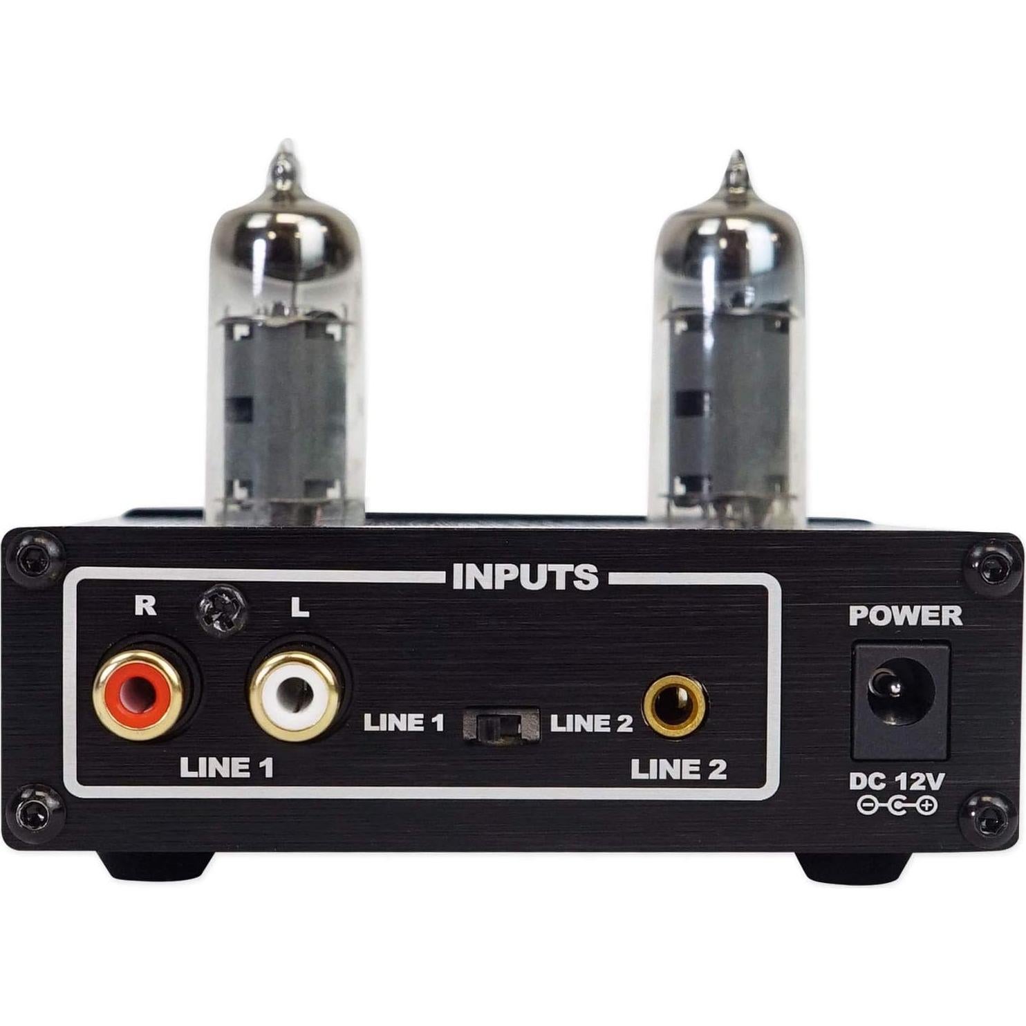 Amplificador de Auriculares de Válvula Rockville TubeHead 180mW 16-600 Ohm