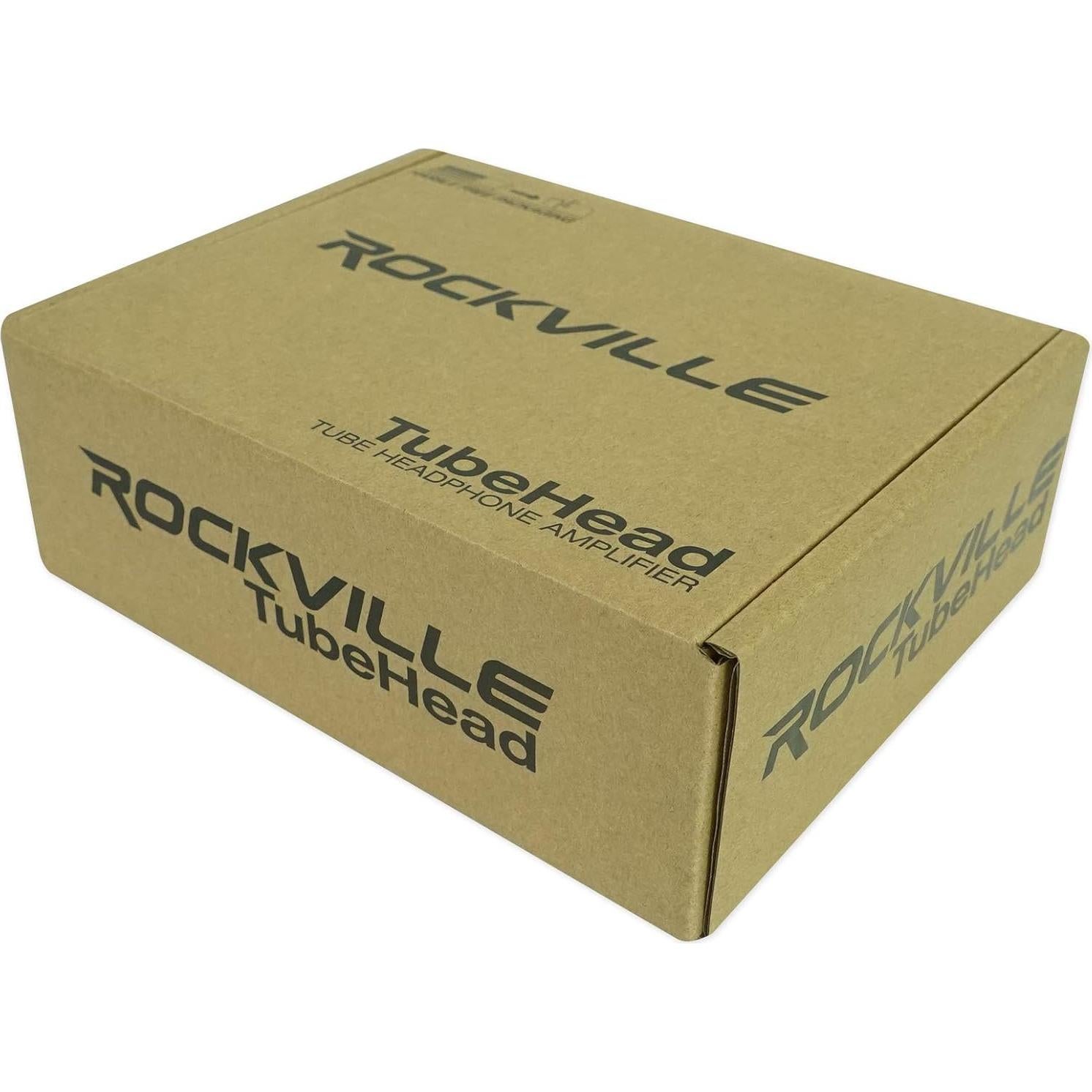 Amplificador de Auriculares de Válvula Rockville TubeHead 180mW 16-600 Ohm