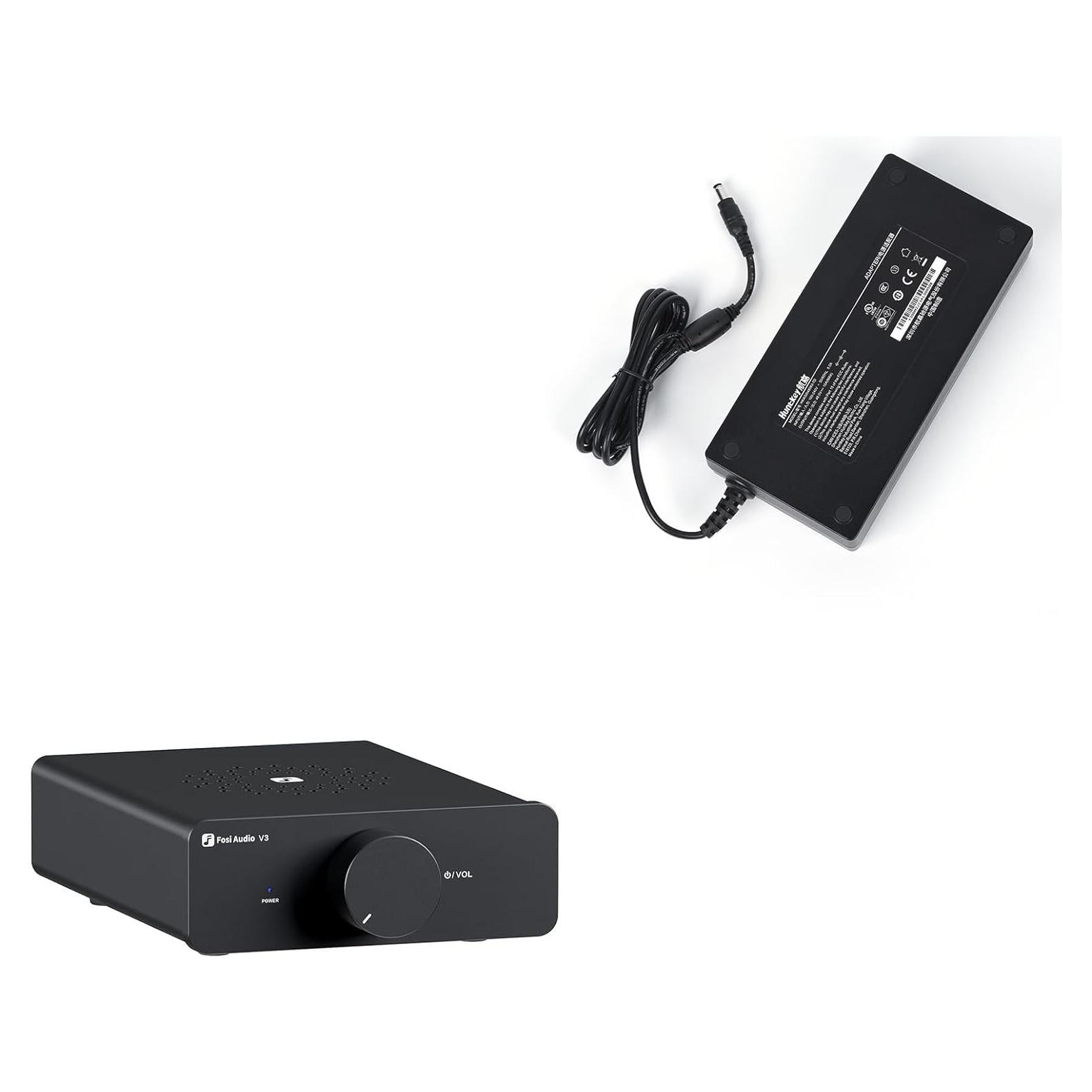 Amplificador Estéreo Fosi Audio V3 600W 48V 2 Canales