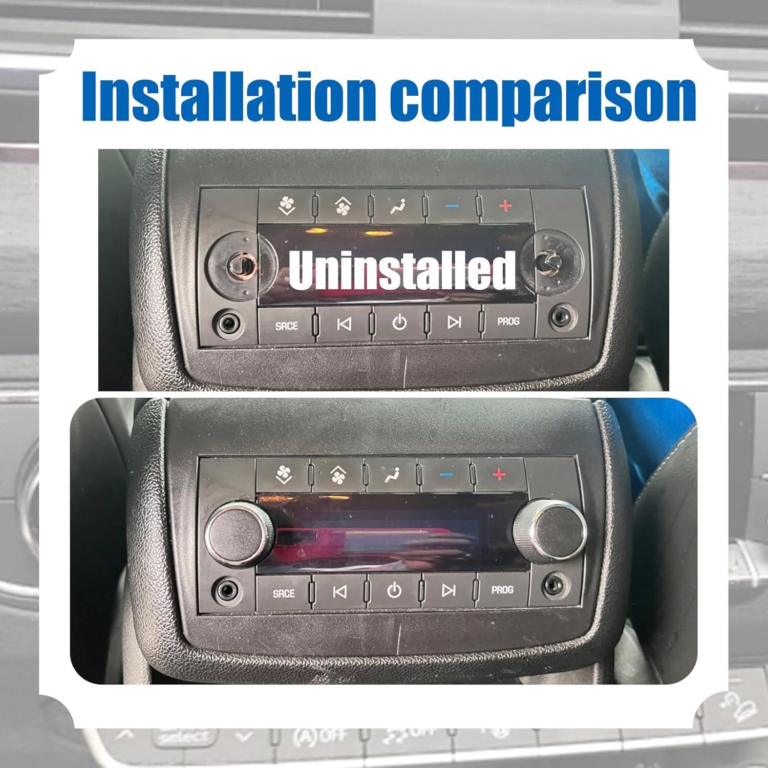 Perilla de Control de Volumen Figpade 2PCS para Coche OEM 22912547