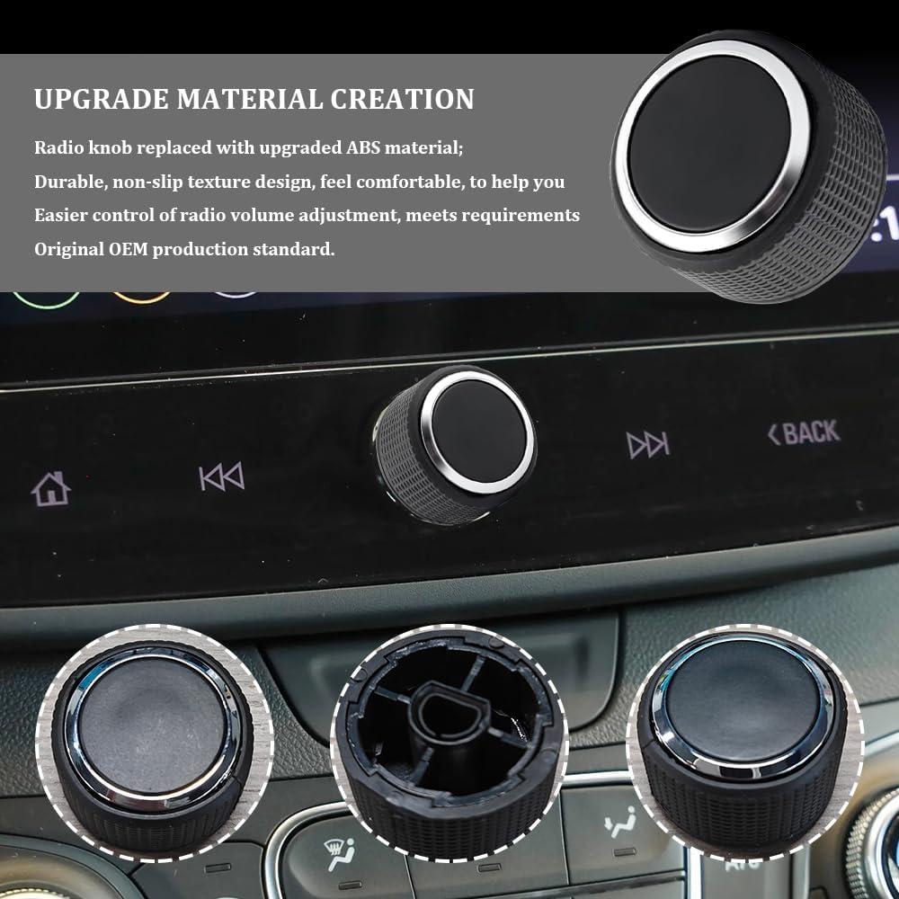 Perilla de Control de Volumen de Radio Trasera Tecledsn 22912547