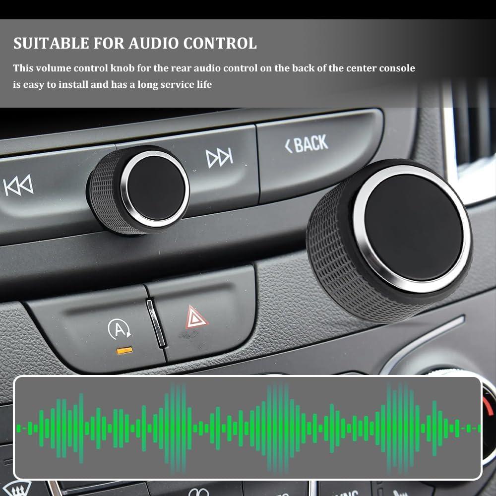 Perilla de Control de Volumen de Radio Trasera Tecledsn 22912547