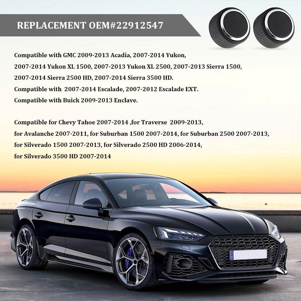 Perilla de Control de Volumen de Radio Trasera Tecledsn 22912547