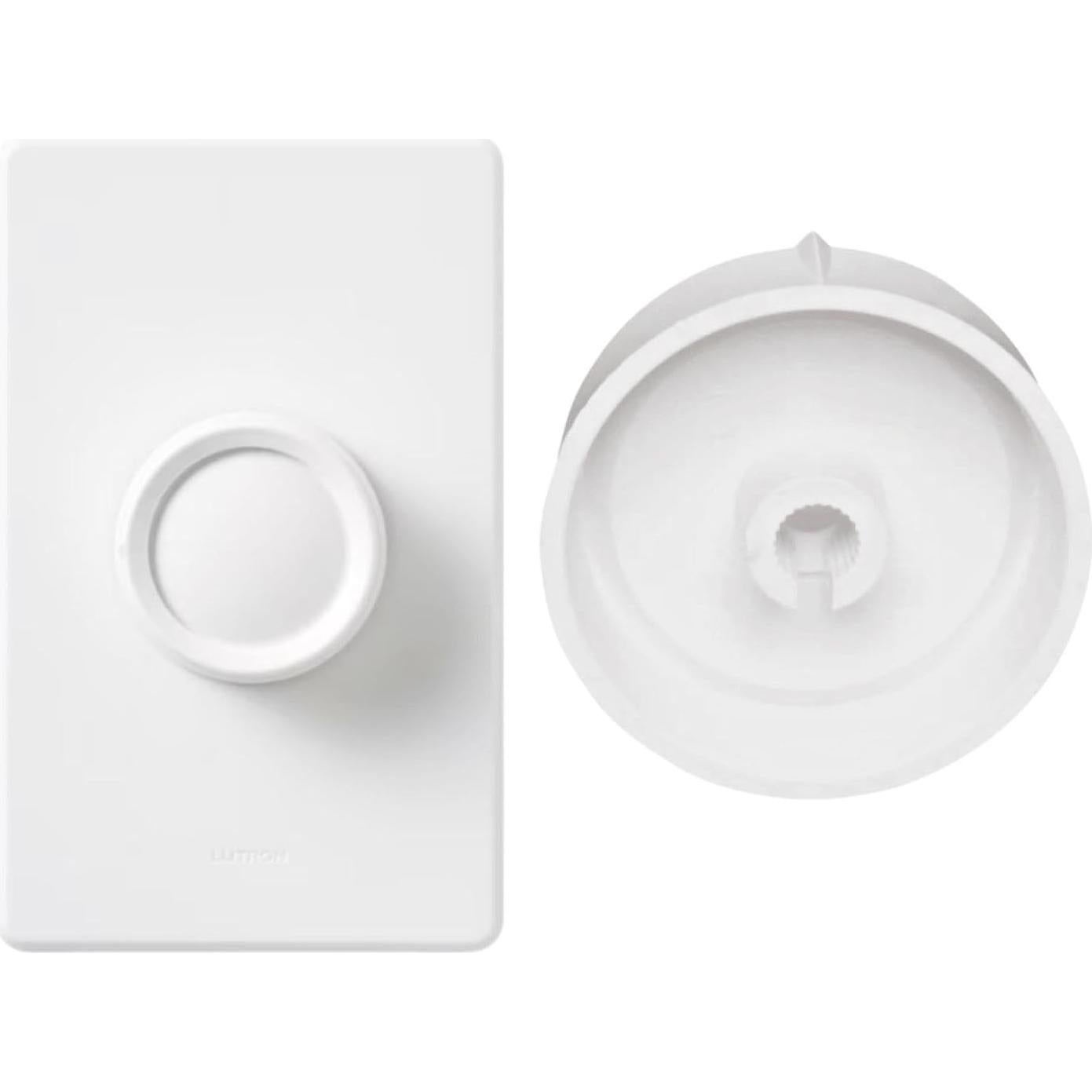 2 Perillas de Regulador Rotativo RK-WH para Ventilador Blanco