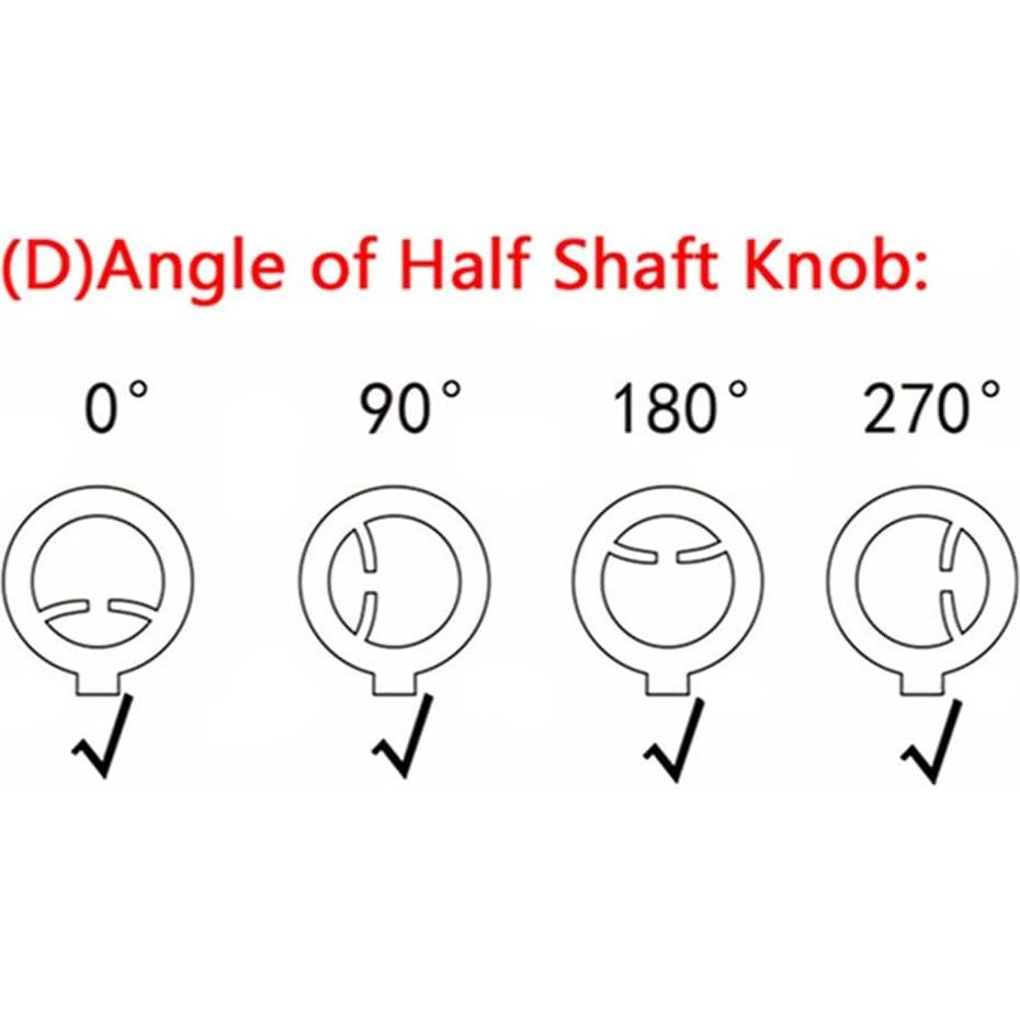 5 Piezas Perillas EQ Negras para Controladores DJ Pioneer y Más