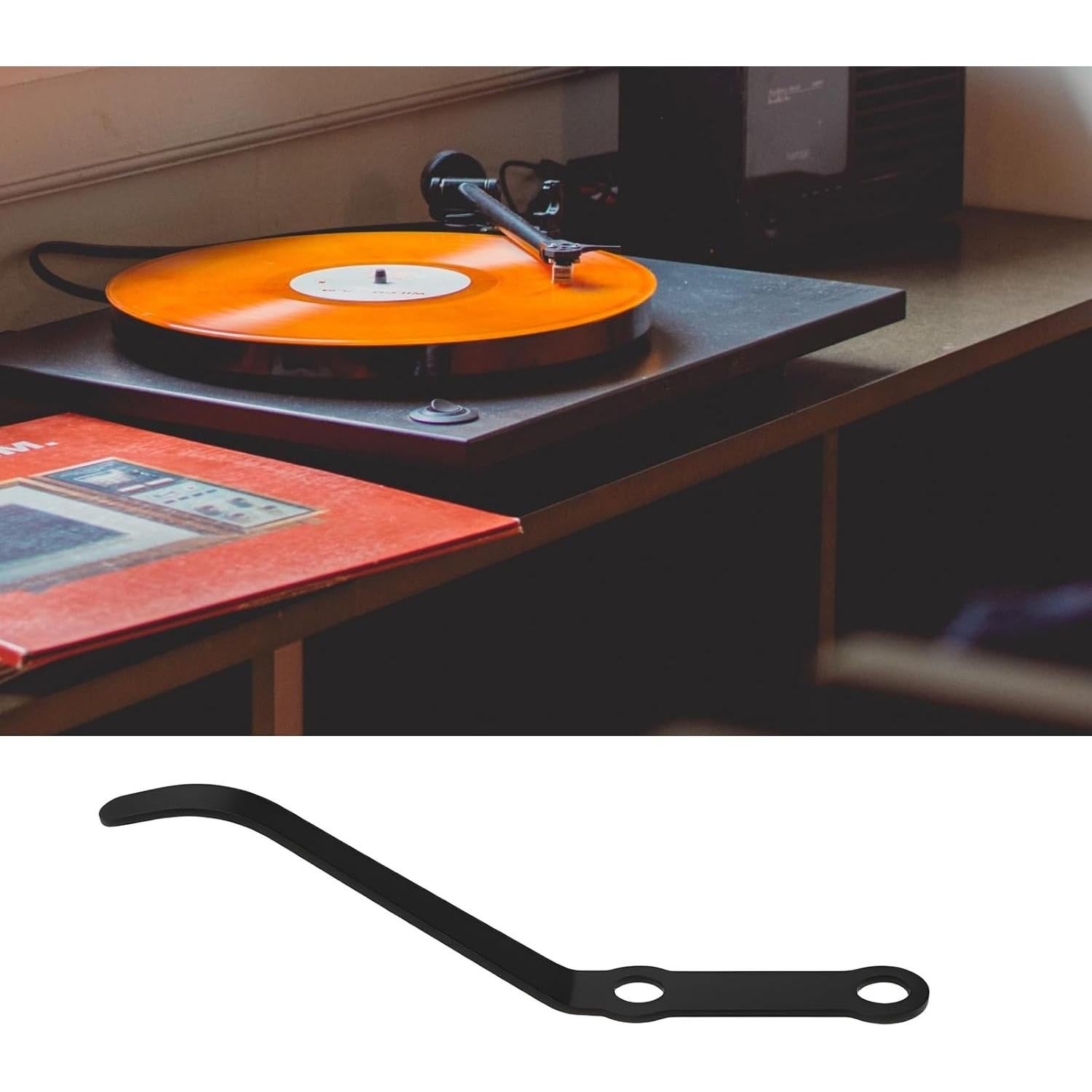 Levantador de Brazo de Dedo Briny River 44mm para Tocadiscos - 2 Pcs