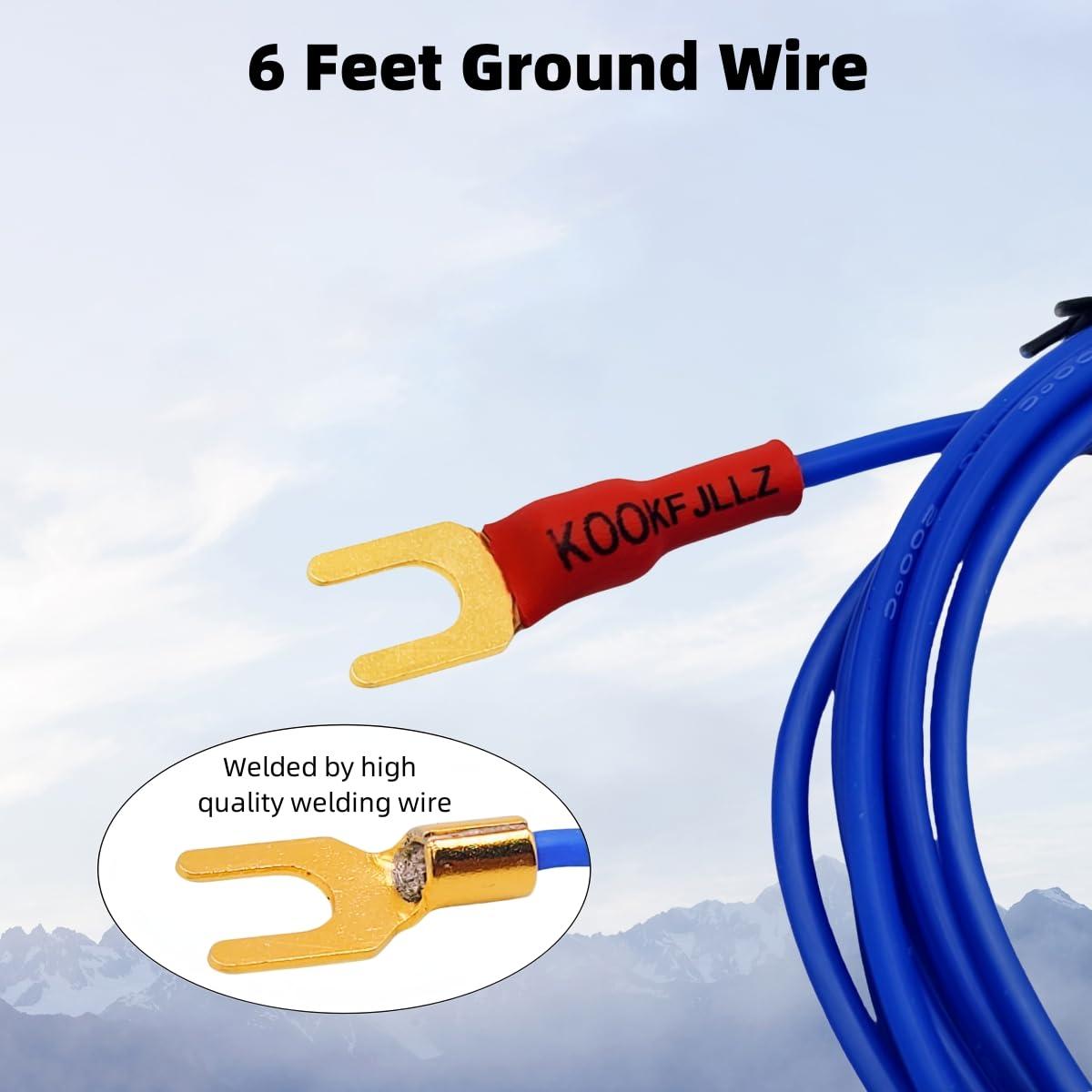 Cable de Tierra para Tocadiscos Technics 1.83m Cobre OFC Oro