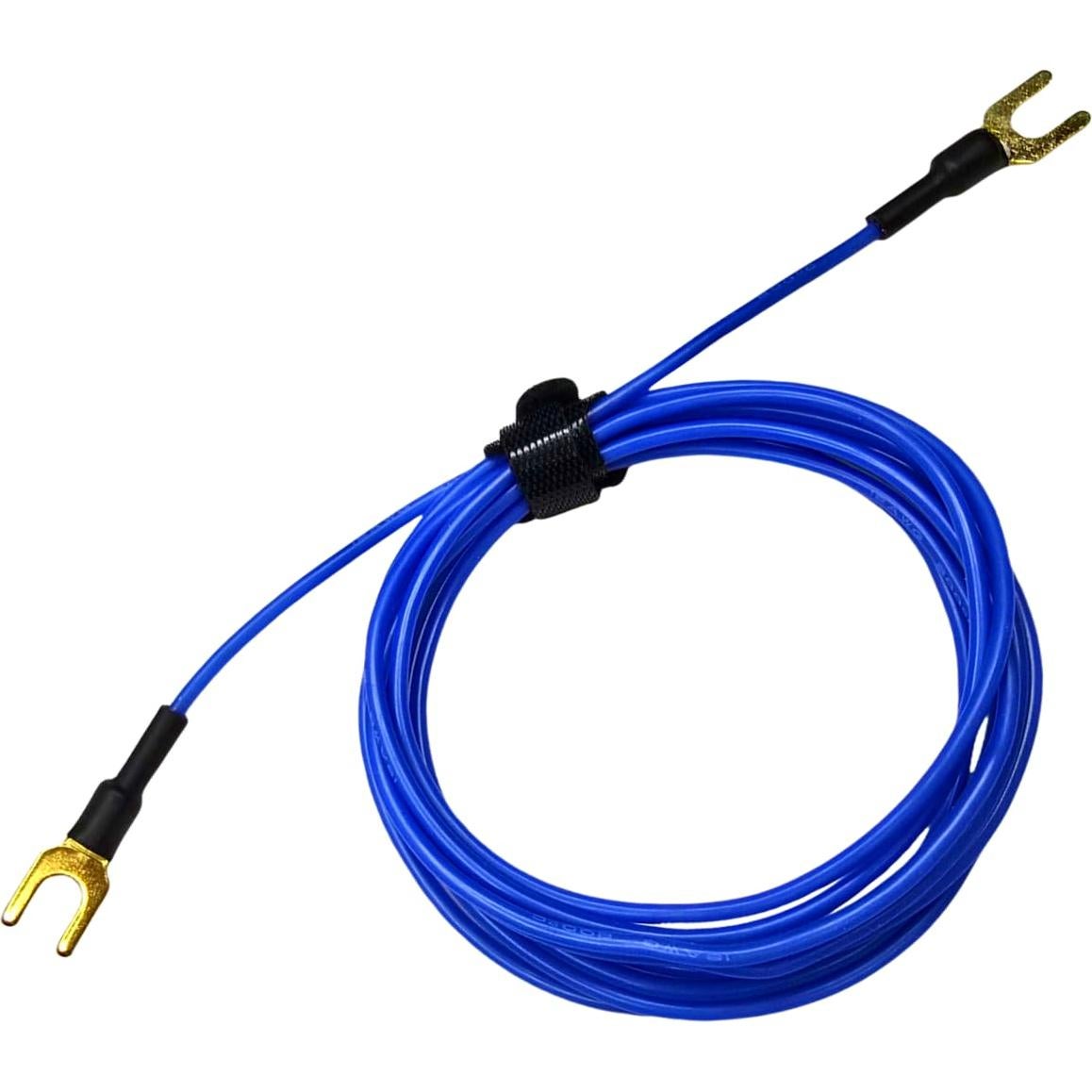 Cable de Tierra para Tocadiscos KUBOJSDLZ 1.83m Cobre Oro 24K