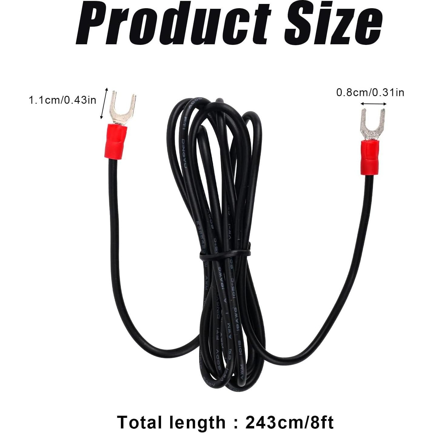 Cable de Tierra de Cobre para Tocadiscos 20 cm - K15190