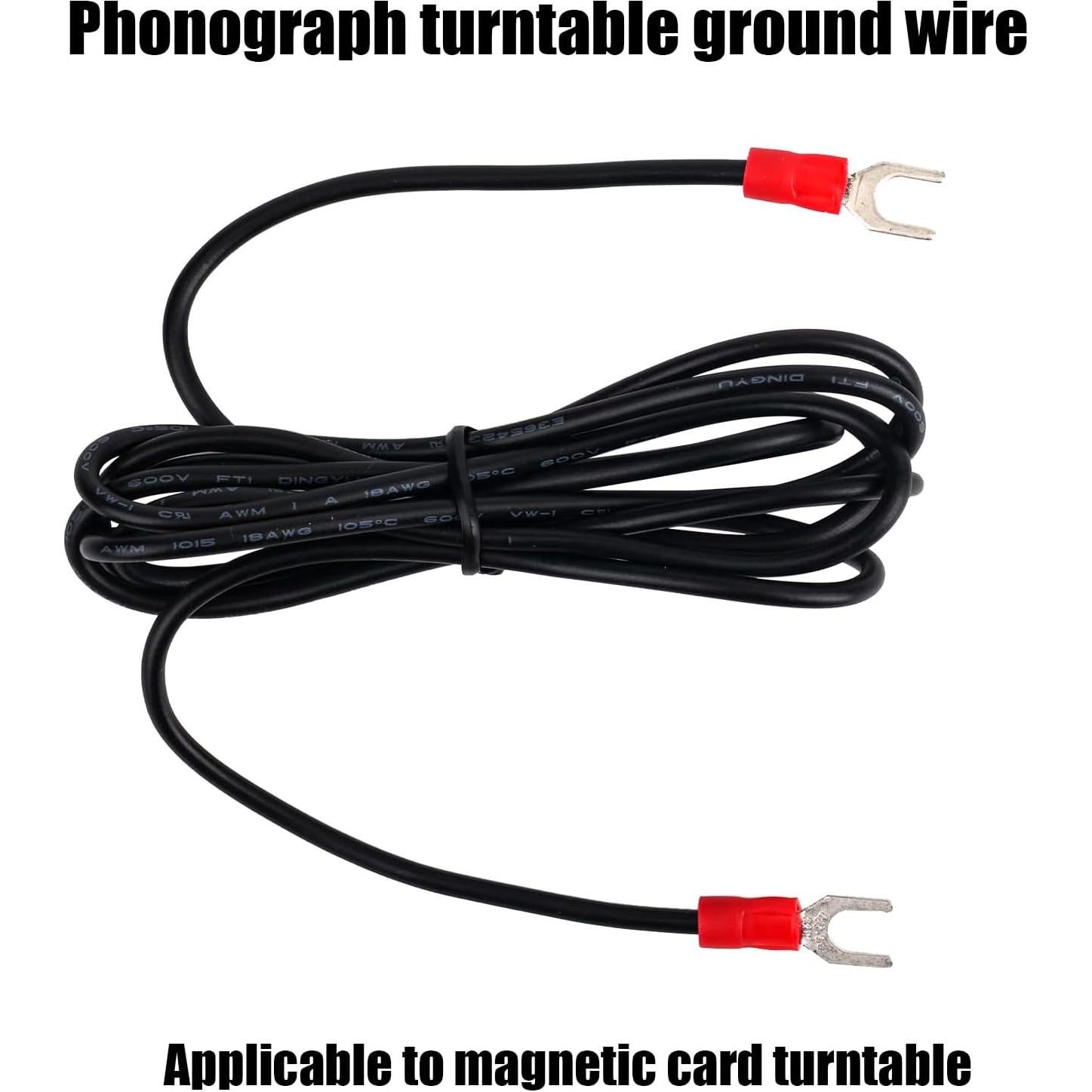 Cable de Tierra de Cobre para Tocadiscos 20 cm - K15190