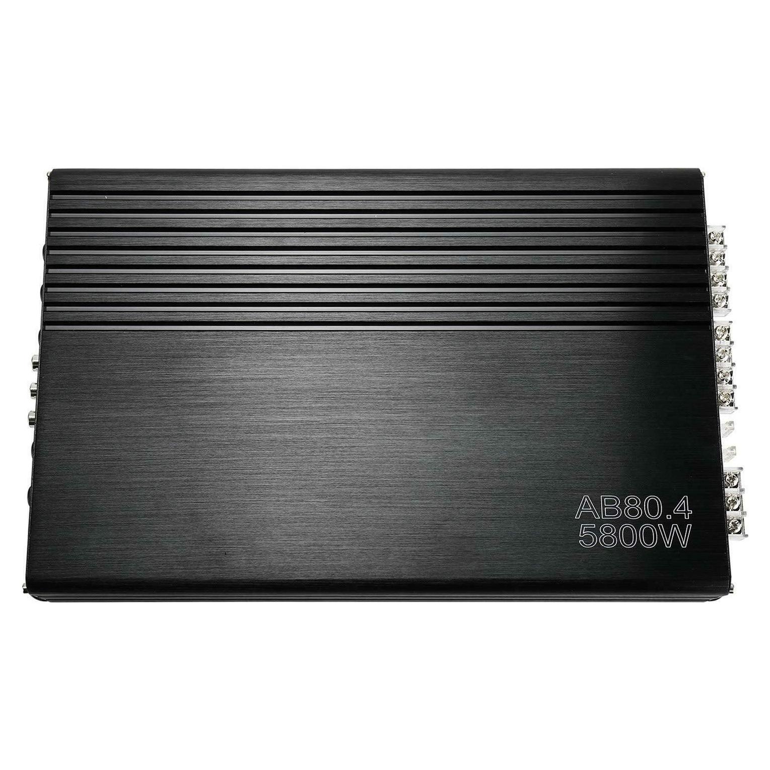 Amplificador de Coche YaeCCC 5800W 4 Canales 12V Estéreo