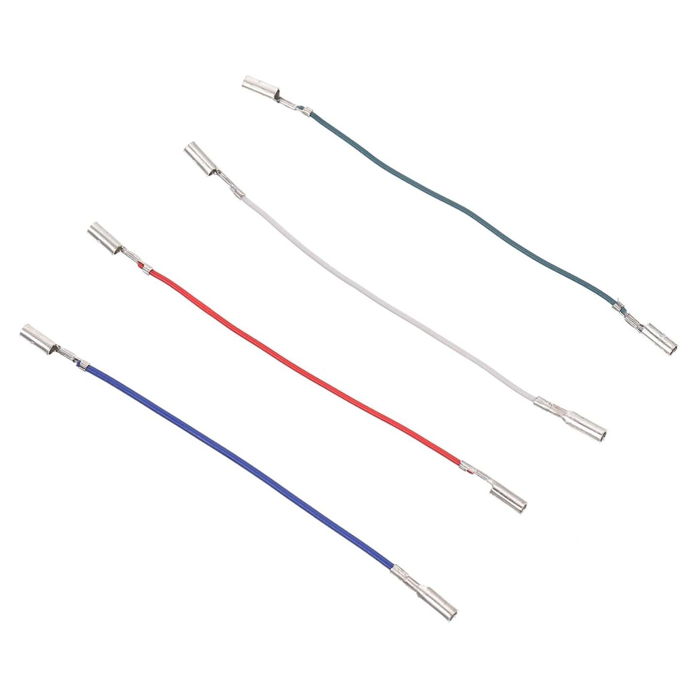 Cables de Conexión para Tocadiscos NUOBESTY 4 Pcs Duraderos