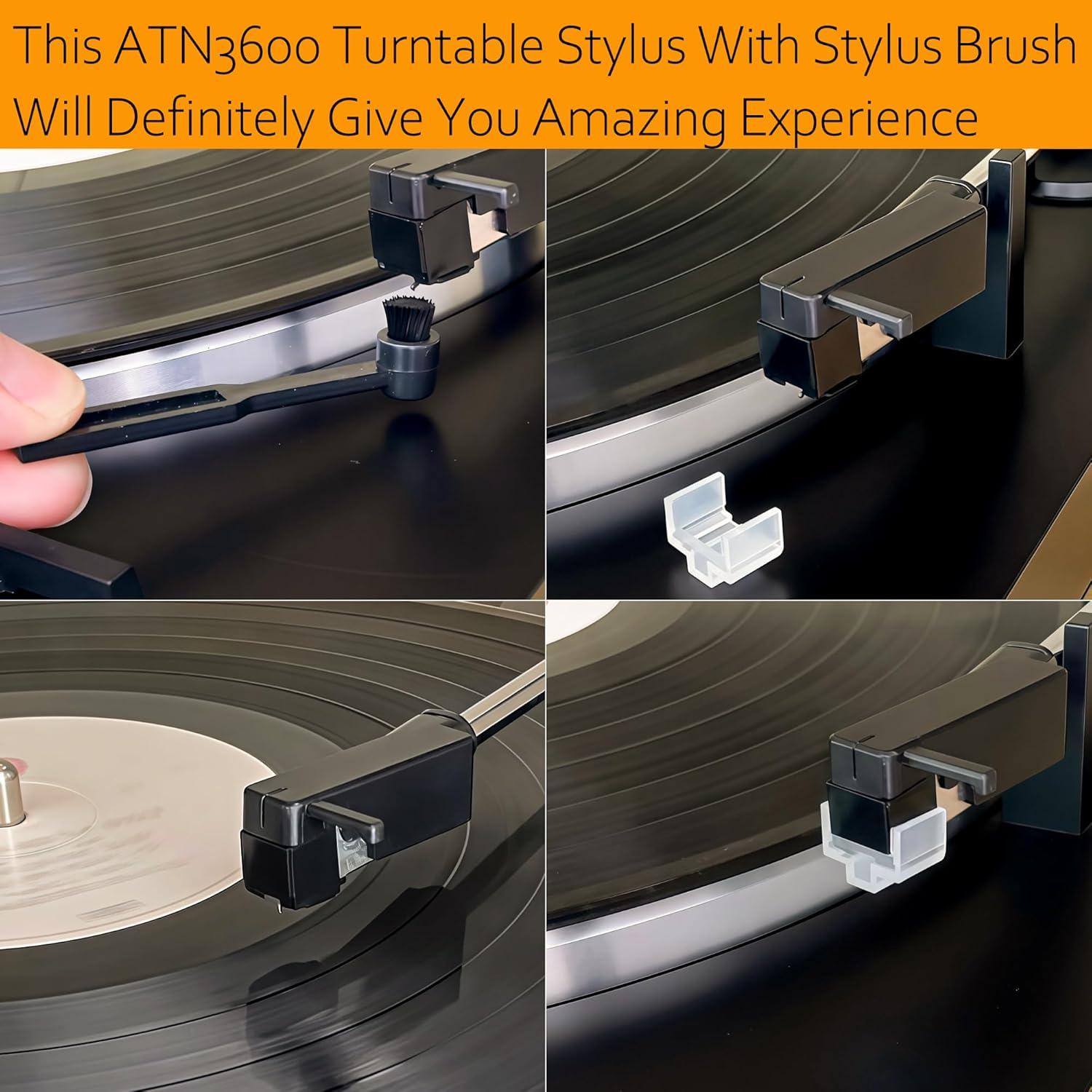 Aguja de Reemplazo Cónica ATN3600L/LC para Tocadiscos Audio-Technica