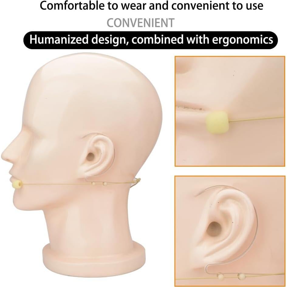 Micrófono de Diadema YXG Beige para Audio-Technica AT-803
