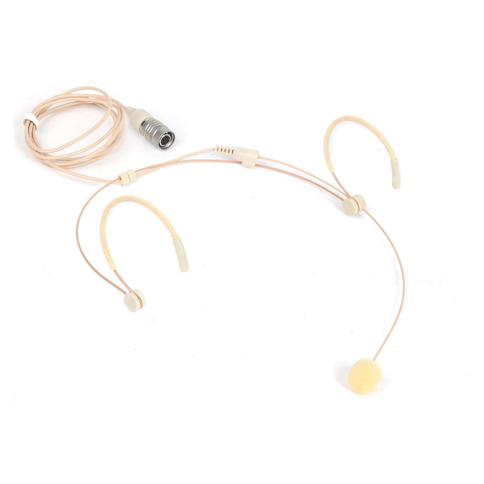 Micrófono de Diadema Beige JTLAU HS-4338-4T 1.2m para Audio Technica