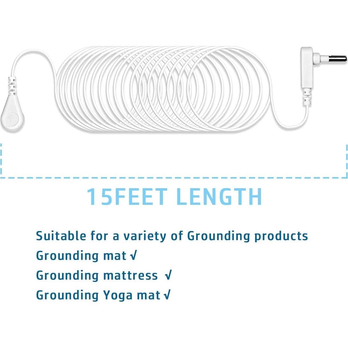 Cable de conexión a tierra 4.57m COUSLEWI para alfombrillas