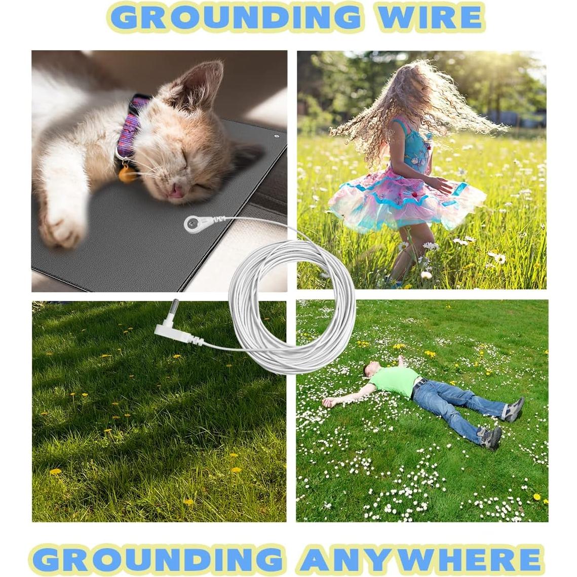 Cable de conexión a tierra 4.57m COUSLEWI para alfombrillas