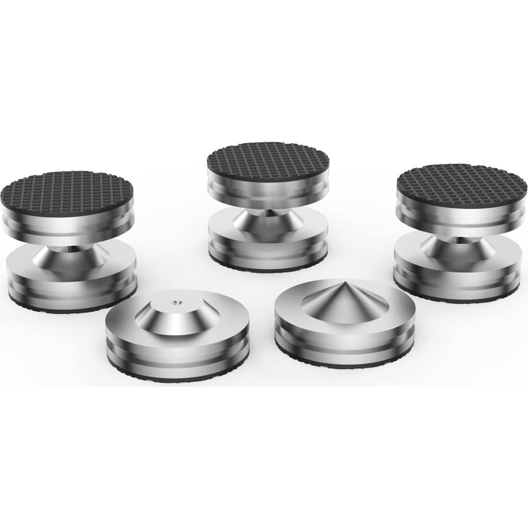 Puntas de Aislamiento HiFi Viborg 27mm Acero Inoxidable