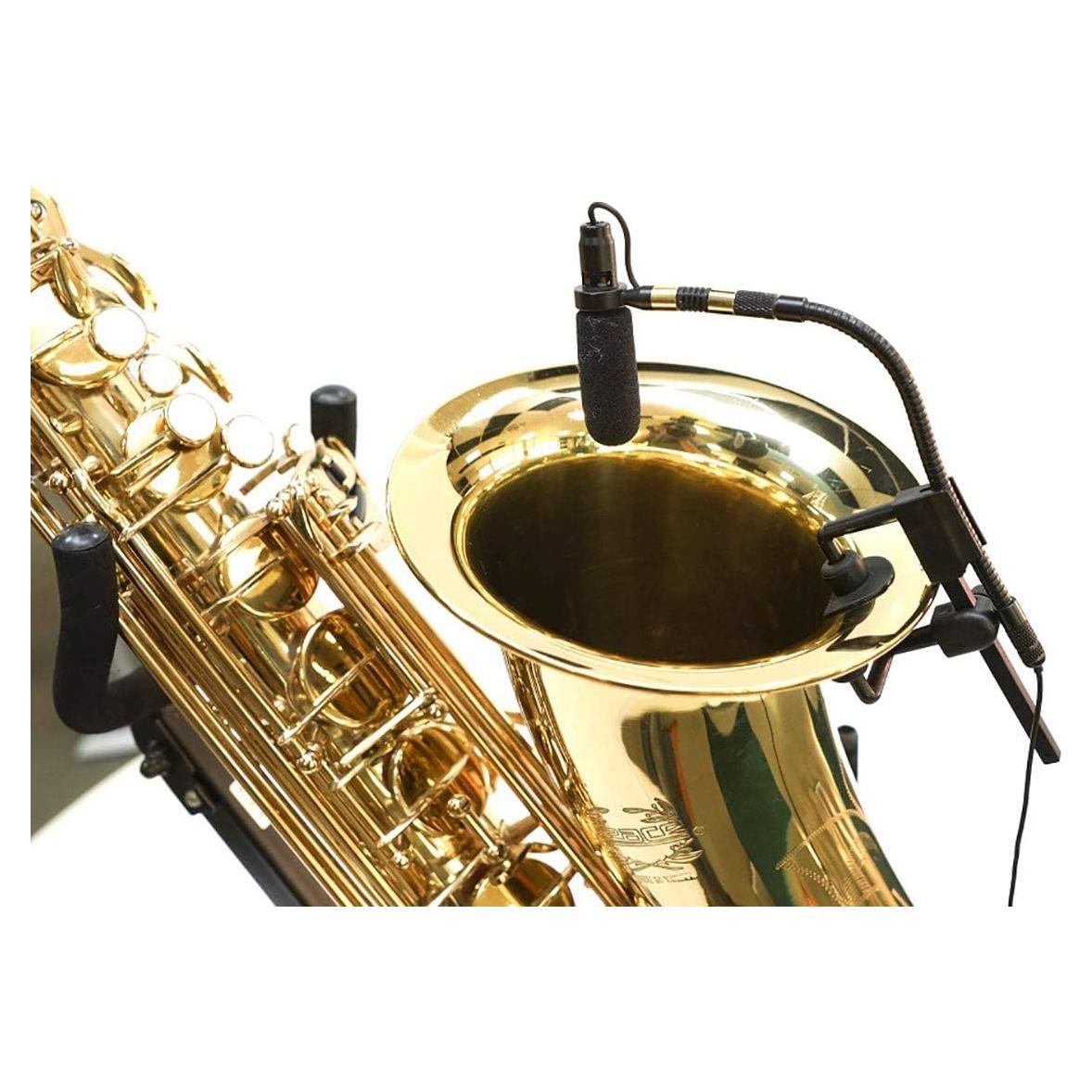 Micrófono Clip-On AV-JEFES PMM19B para Saxofón y Trompeta