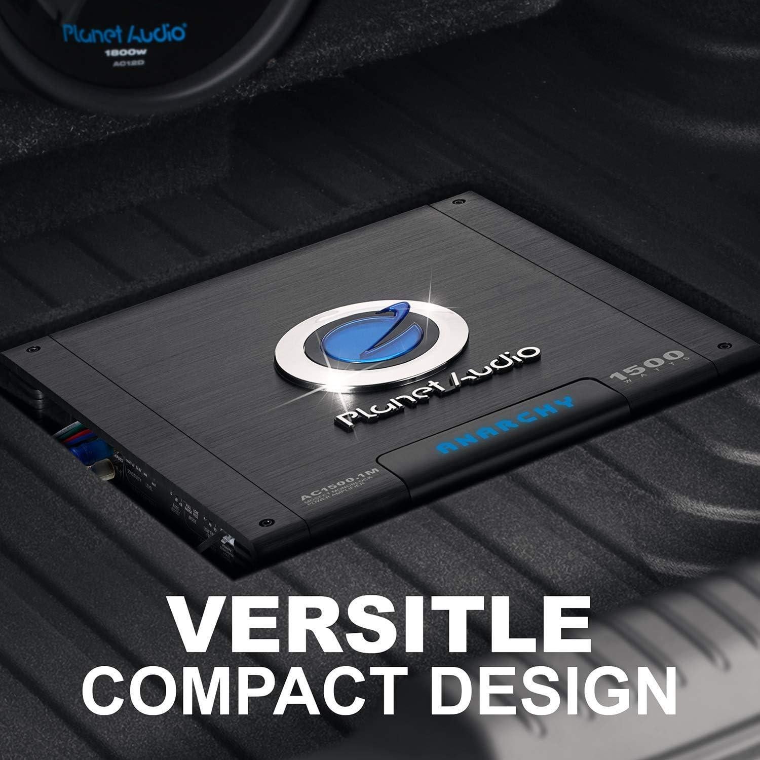 Amplificador Monobloque Planet Audio AC1500.1M 1500W Clase A/B