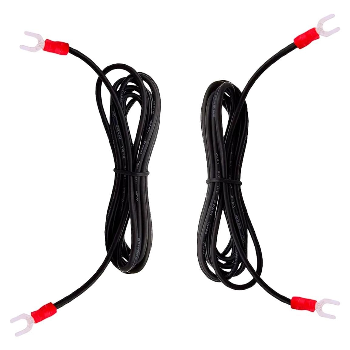 Paquete de 2 Cables de Tierra 1.5m para Tocadiscos Technics