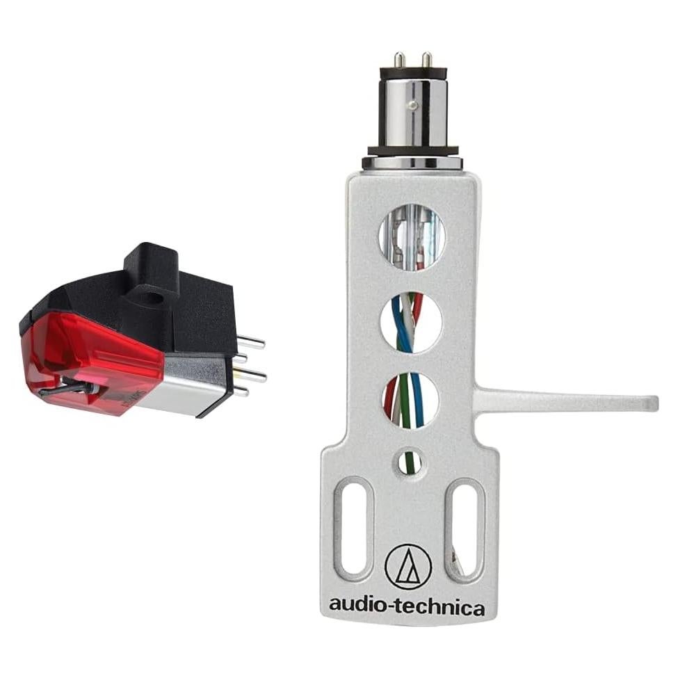 Cartucho DJ Audio-Technica AT-XP5 y Cabezal AT-HS1 Universal