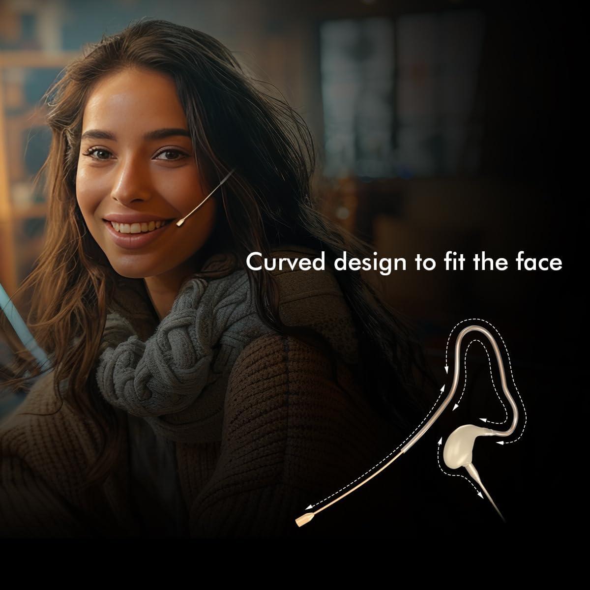 Micrófono de diadema KIMAFUN HC-830-T4 para Audio Technica