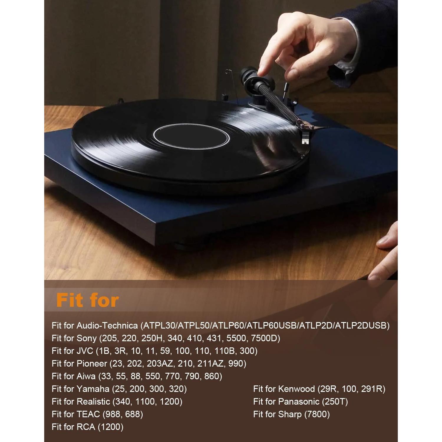 Paquete de 2 Agujas de Reemplazo ATN3600L para Audio-Technica