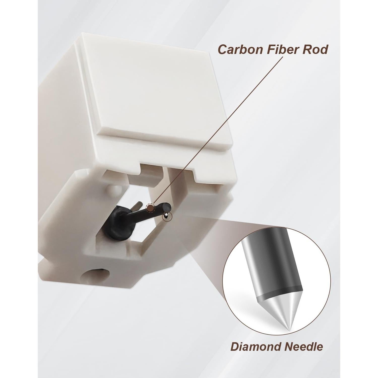 Paquete de 2 Agujas de Reemplazo ATN3600L para Audio-Technica