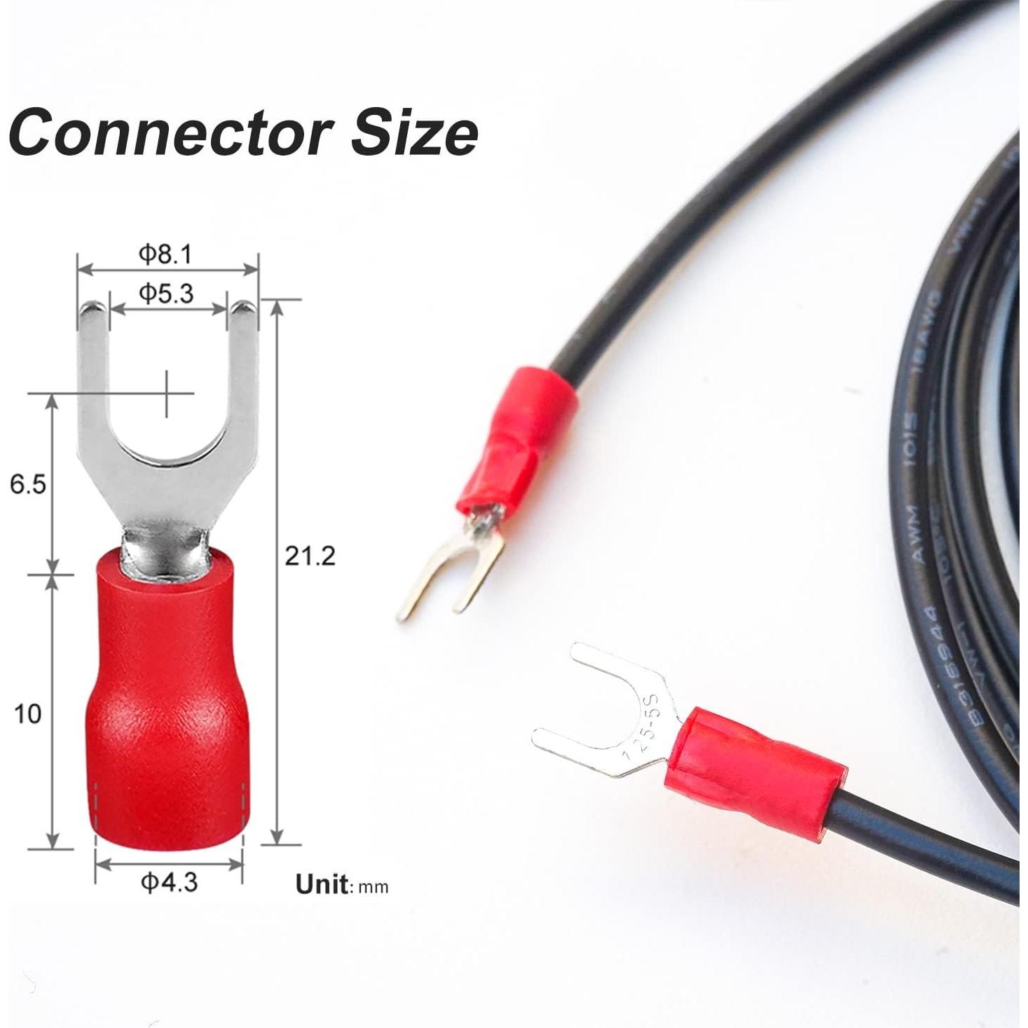 Cable de Tierra 2.0m Keszoox para Tocadiscos Magnéticos