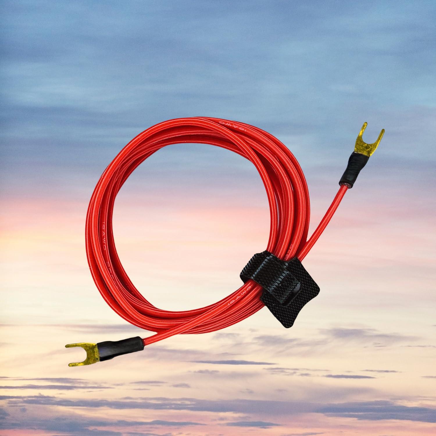 Cable de Tierra para Tocadiscos Technics 1.83m - Elimina Zumbido